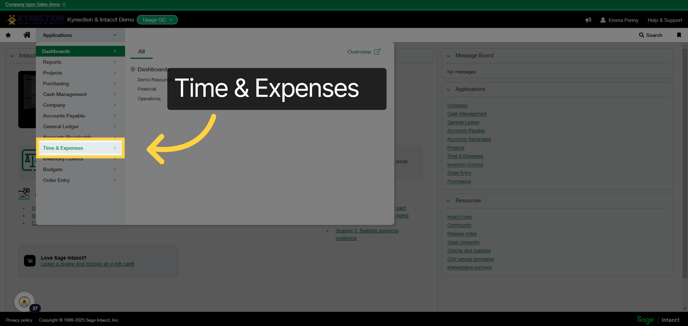 Time & Expenses