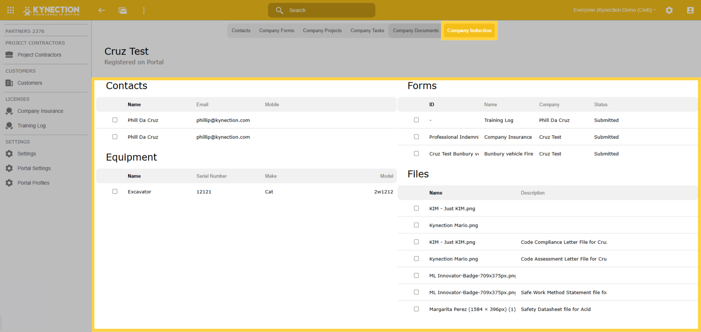 Access Company Documents