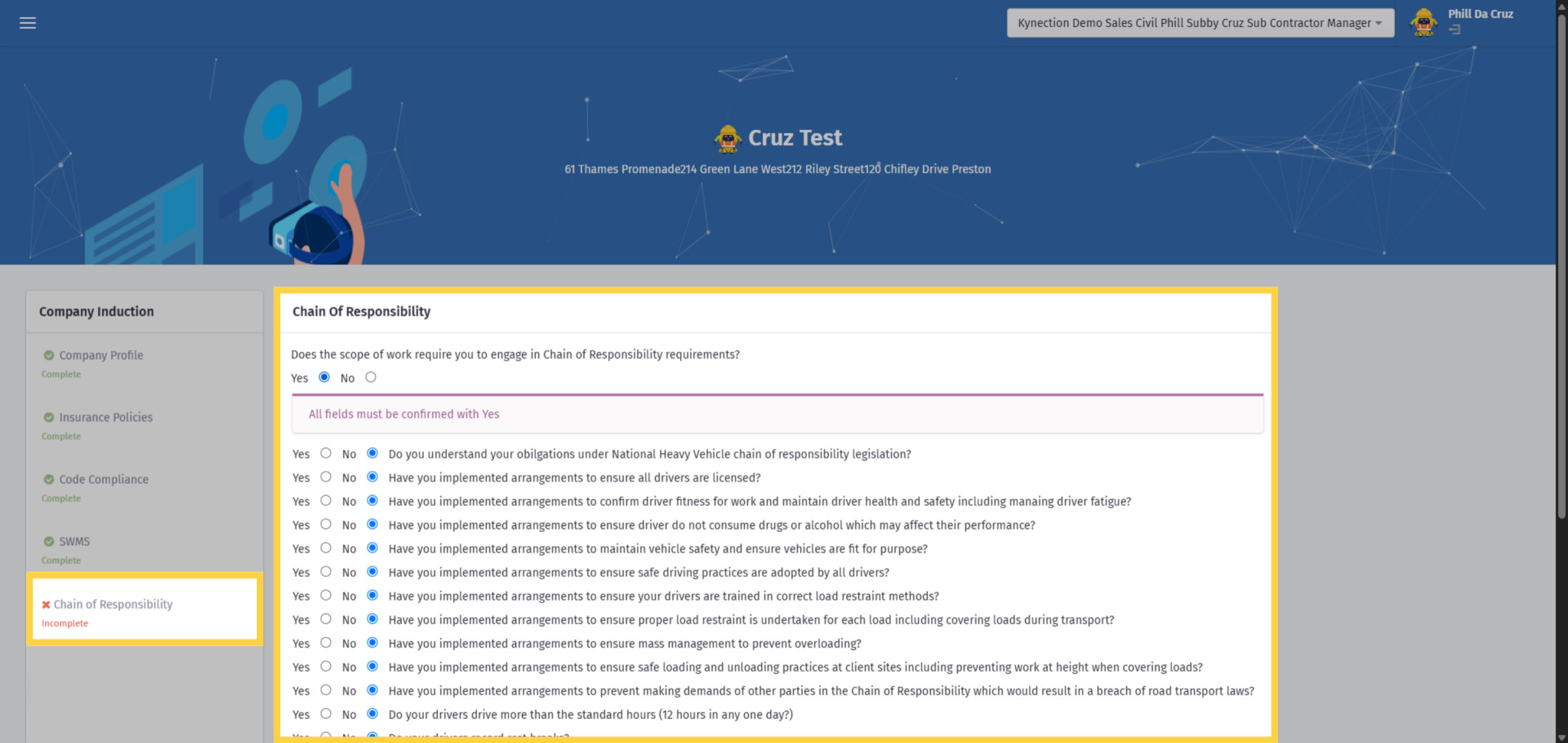 Enter Chain of Responsibility Response