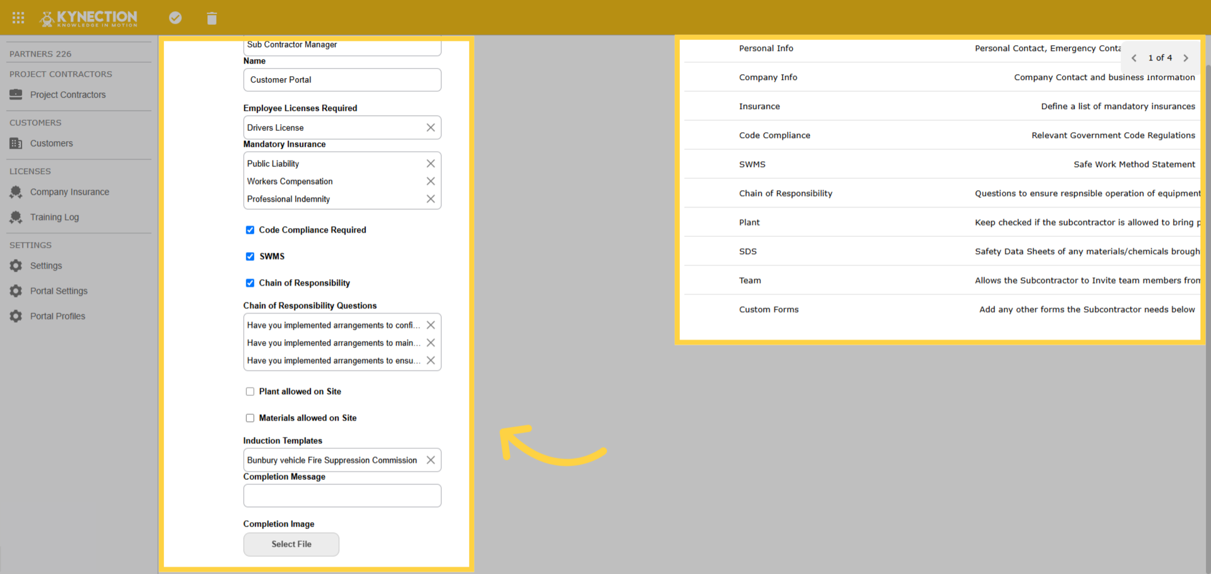 Profile Creation