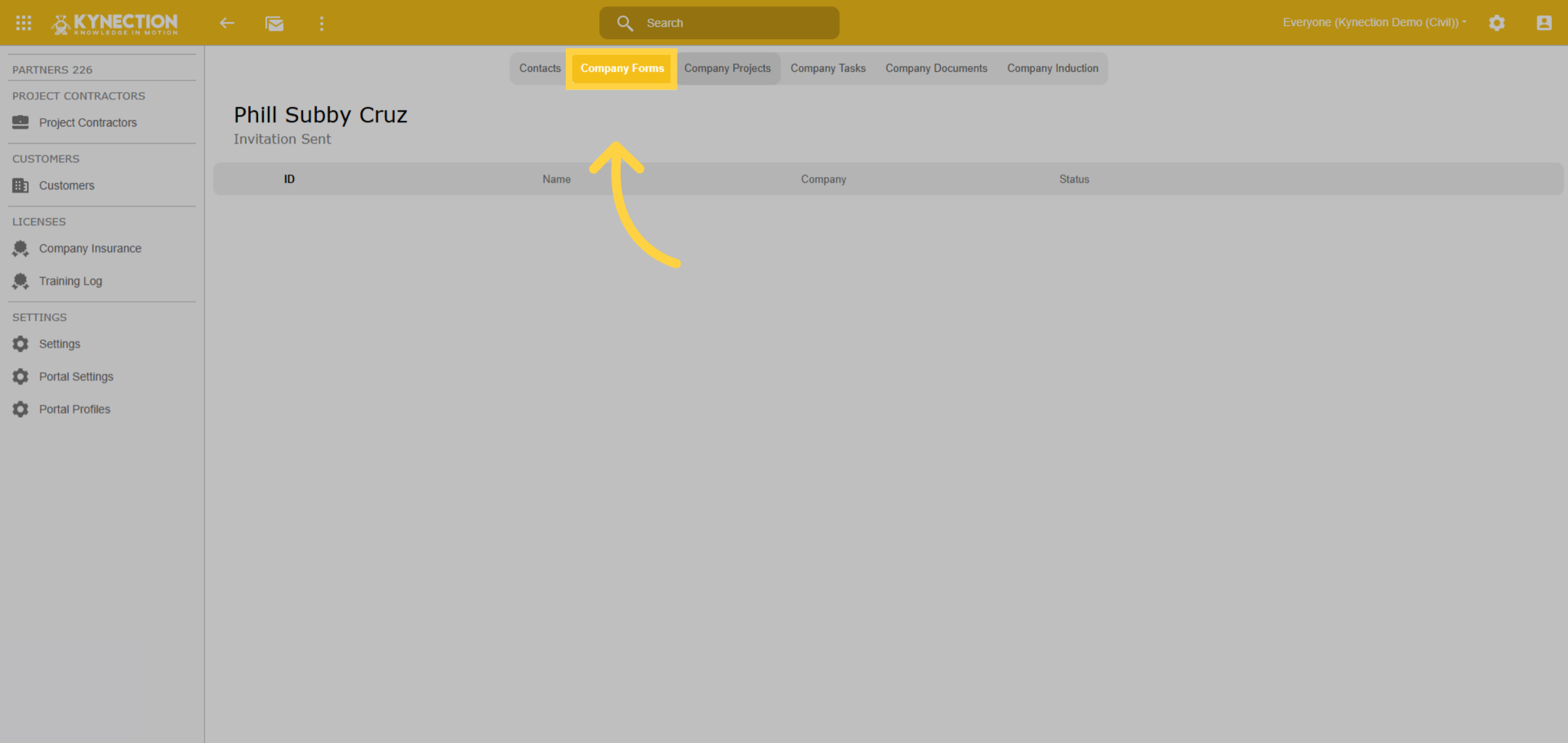Company Forms