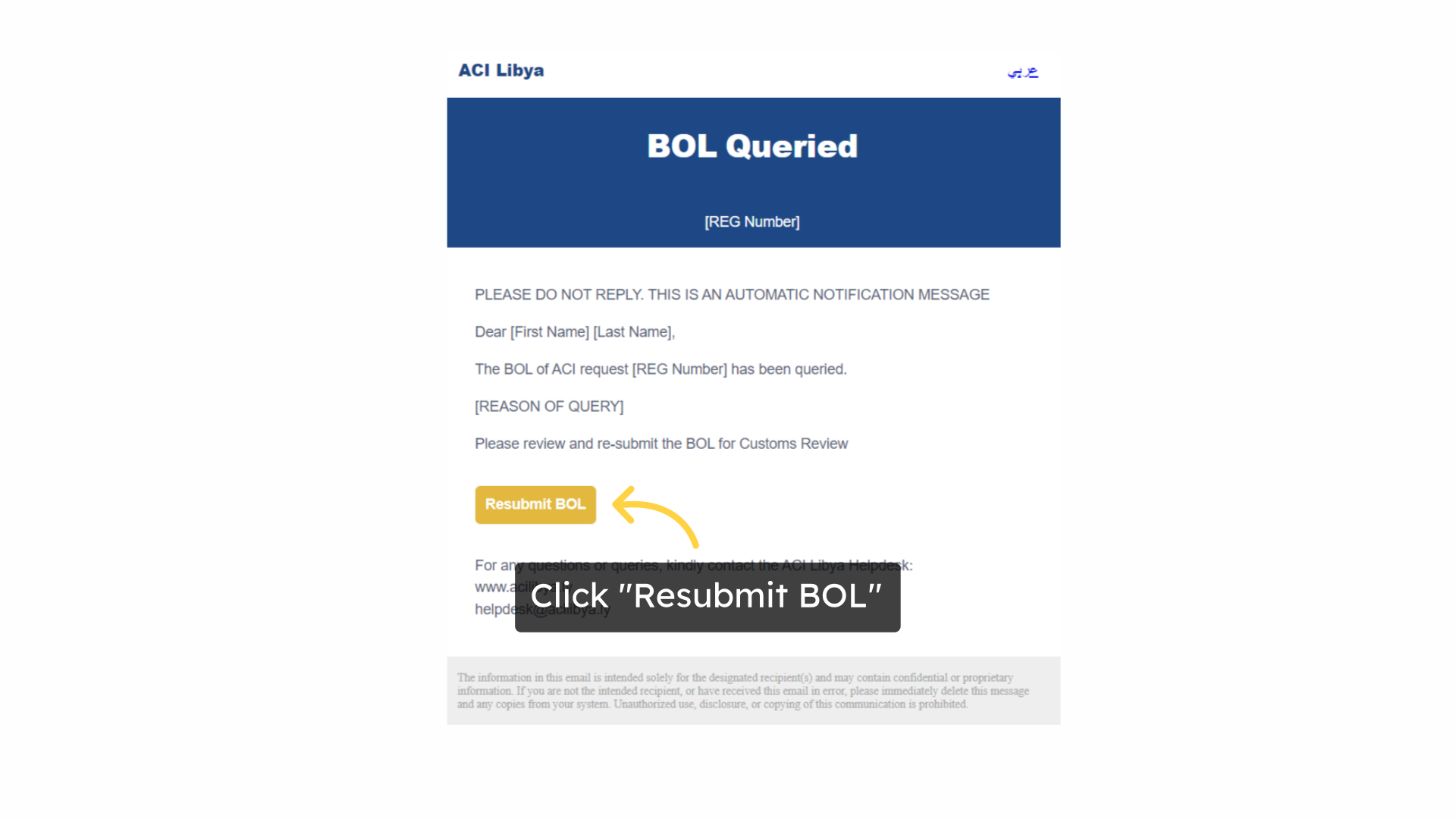 If queried, adjust and resubmit