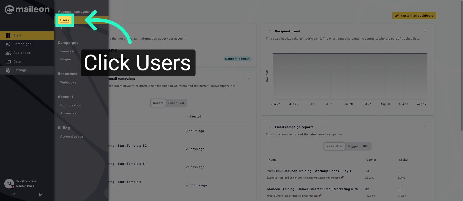 Open User Management