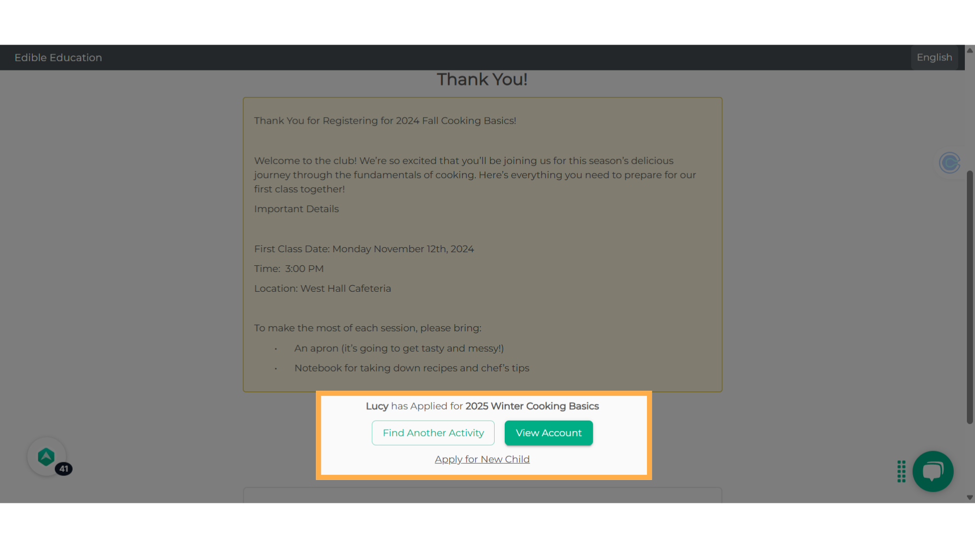 Continued Options for Parents