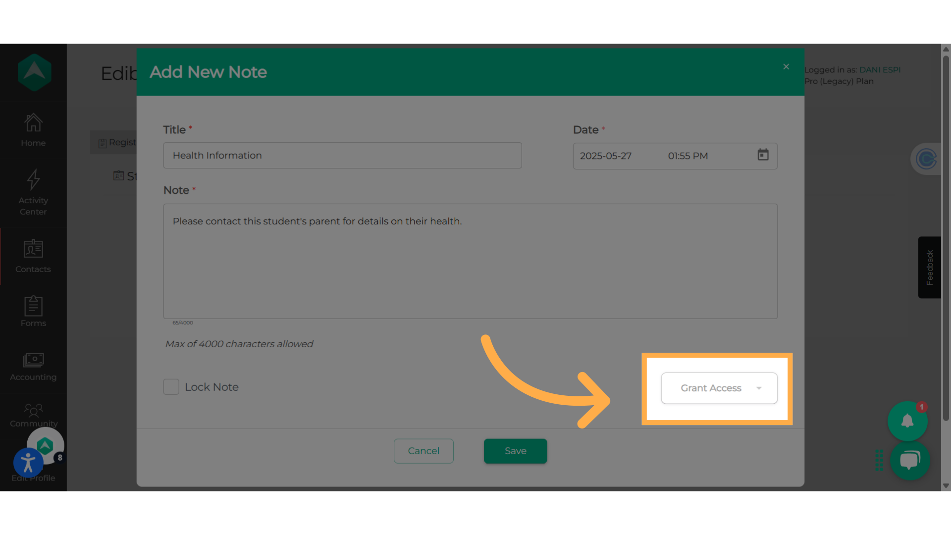 Permissions