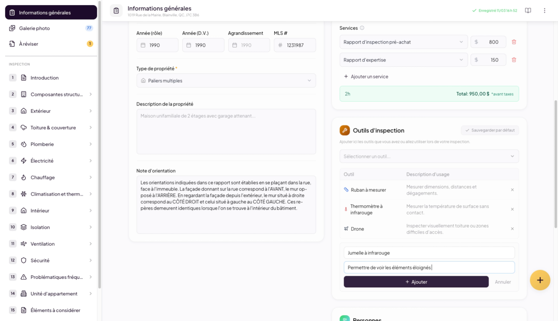 Confirm the Tool Addition