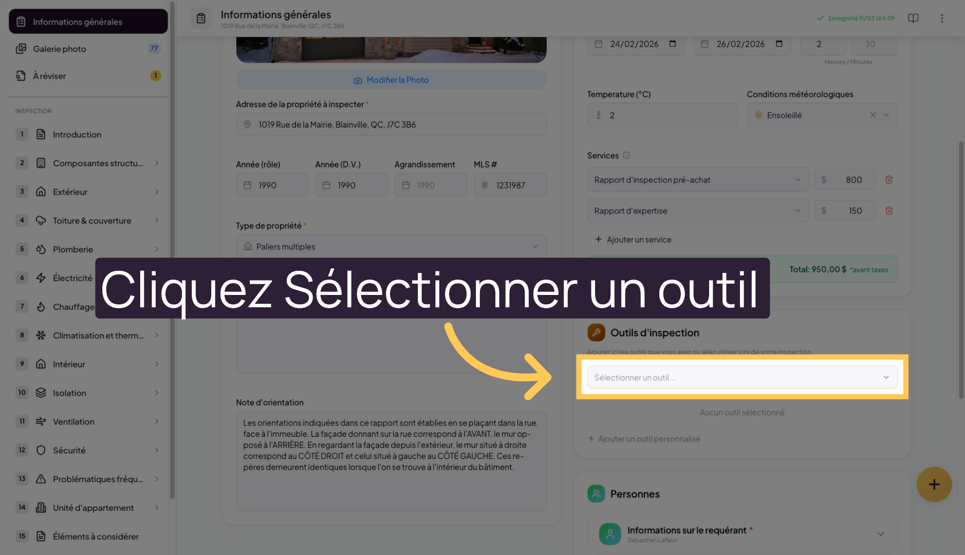 Open the Tool Selector