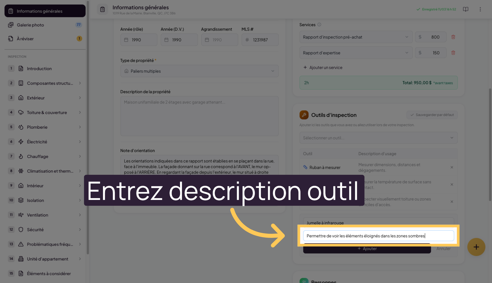 Describe the Custom Tool