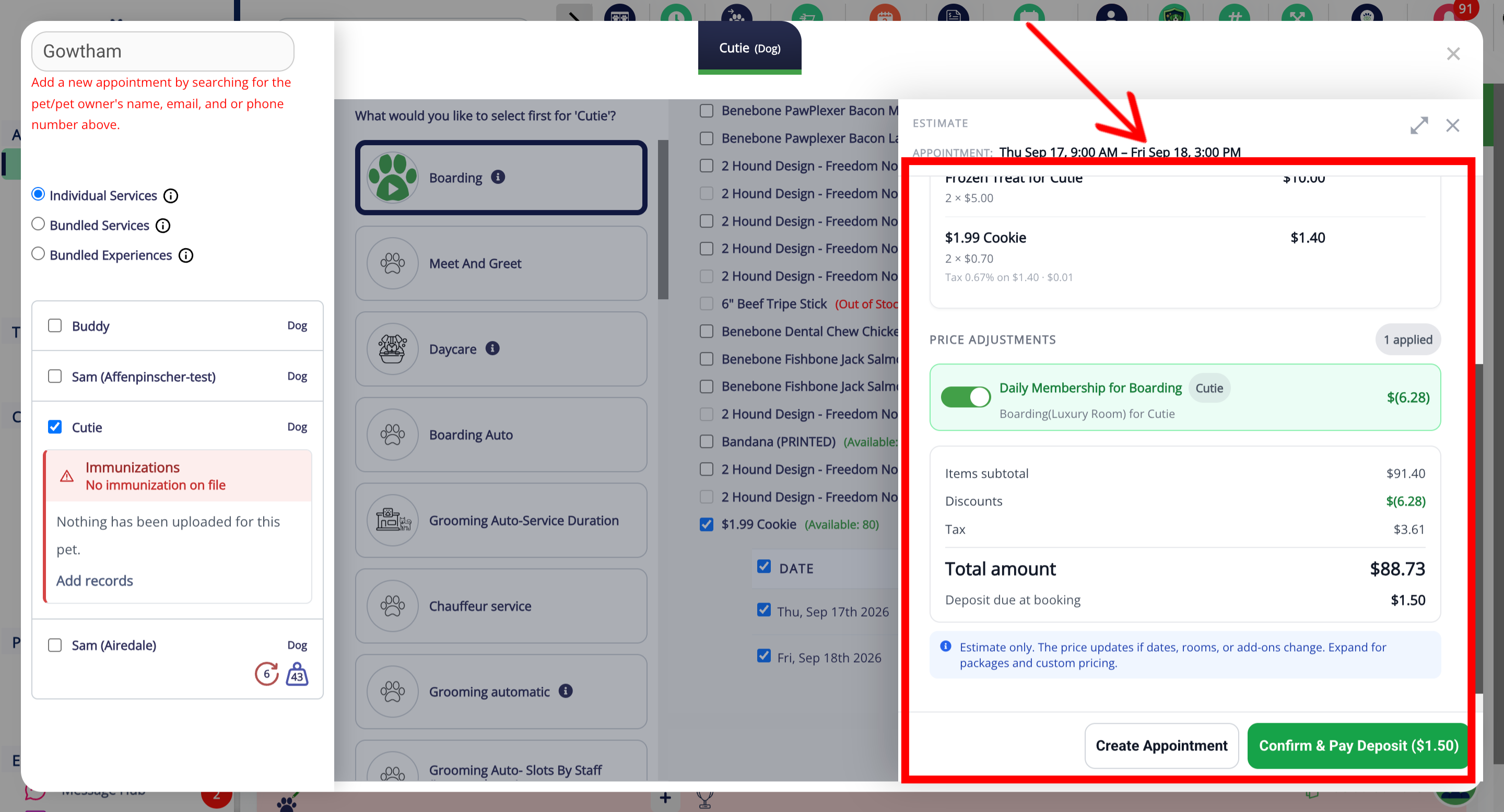 Review Services Summary