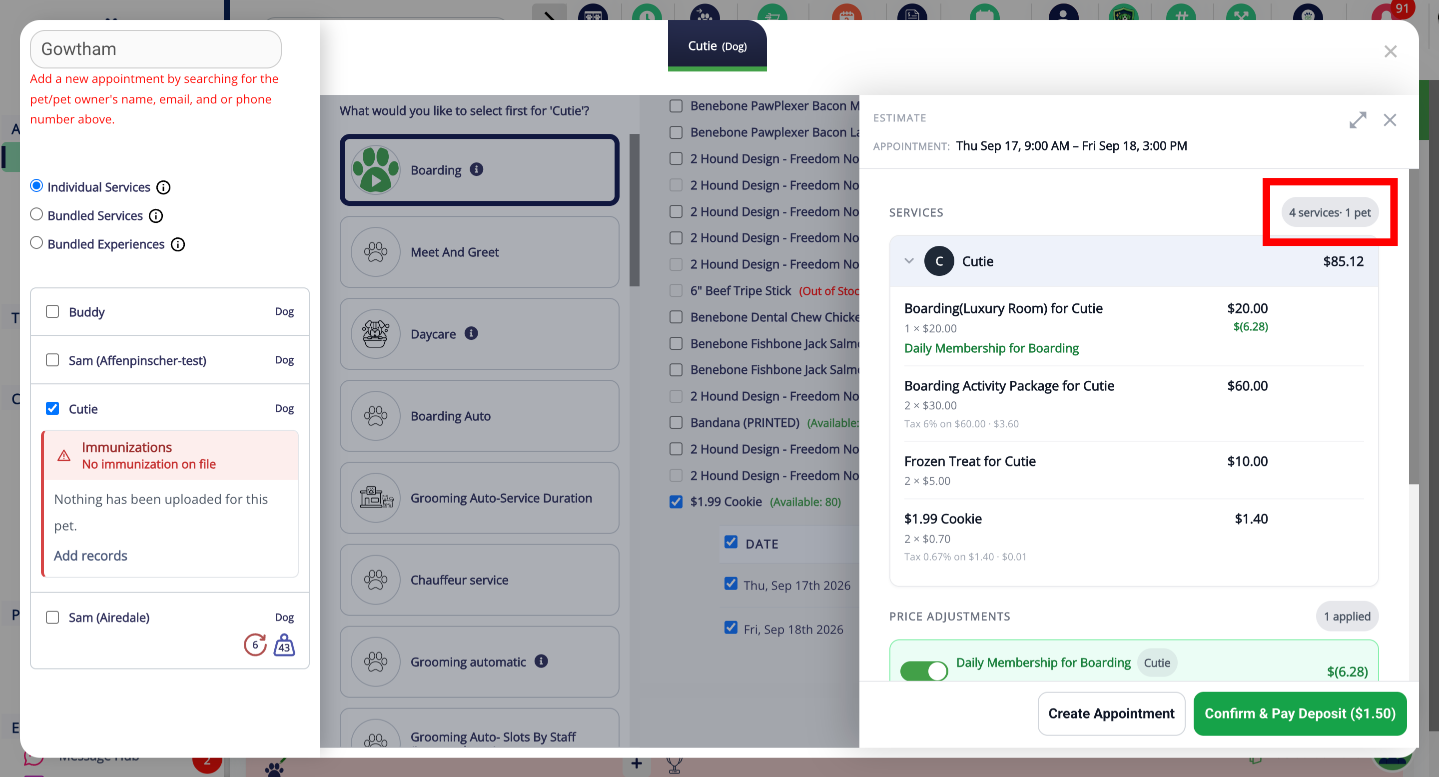 Review Service Summary