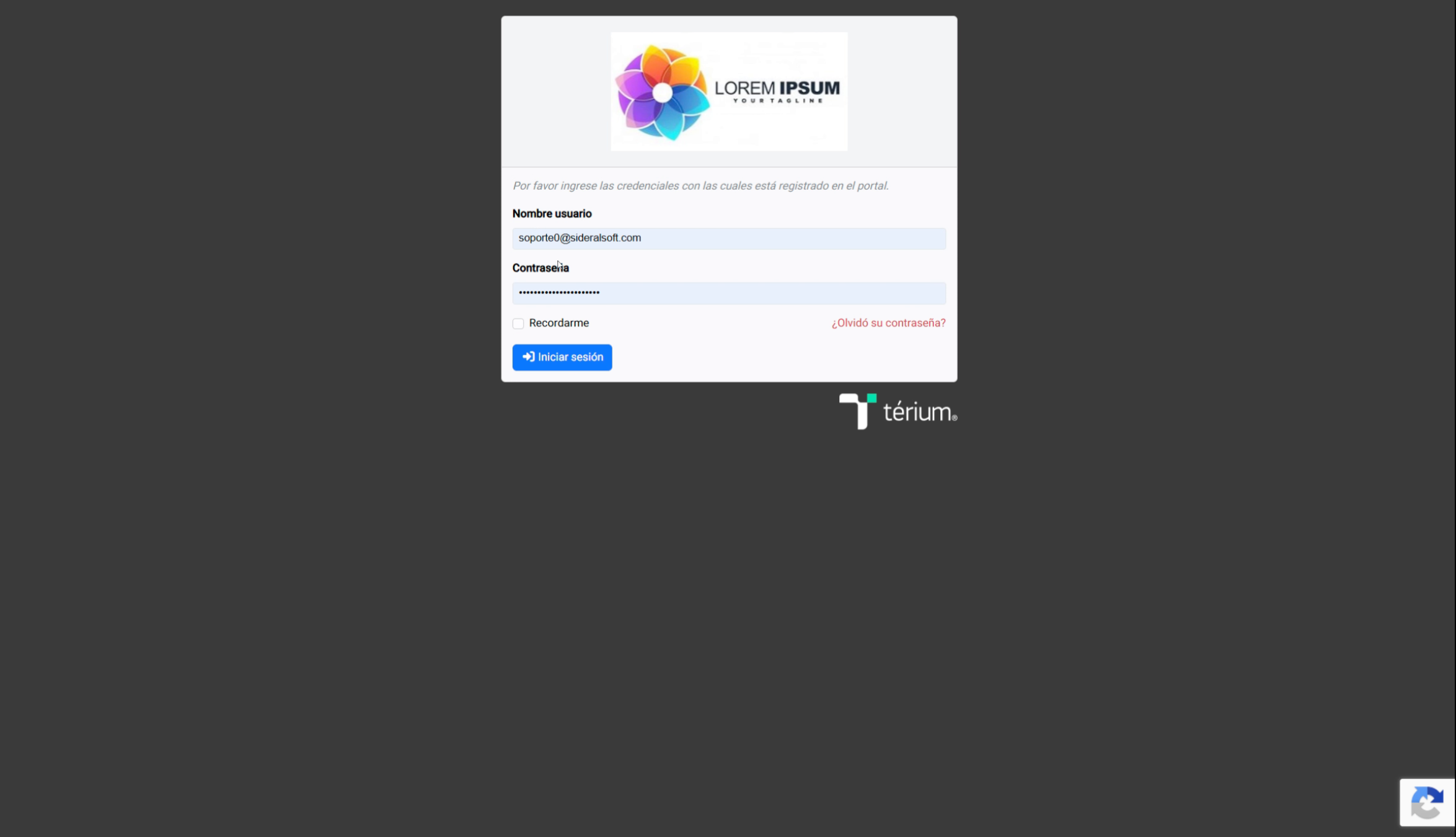 Acceder a Resultados con Credenciales