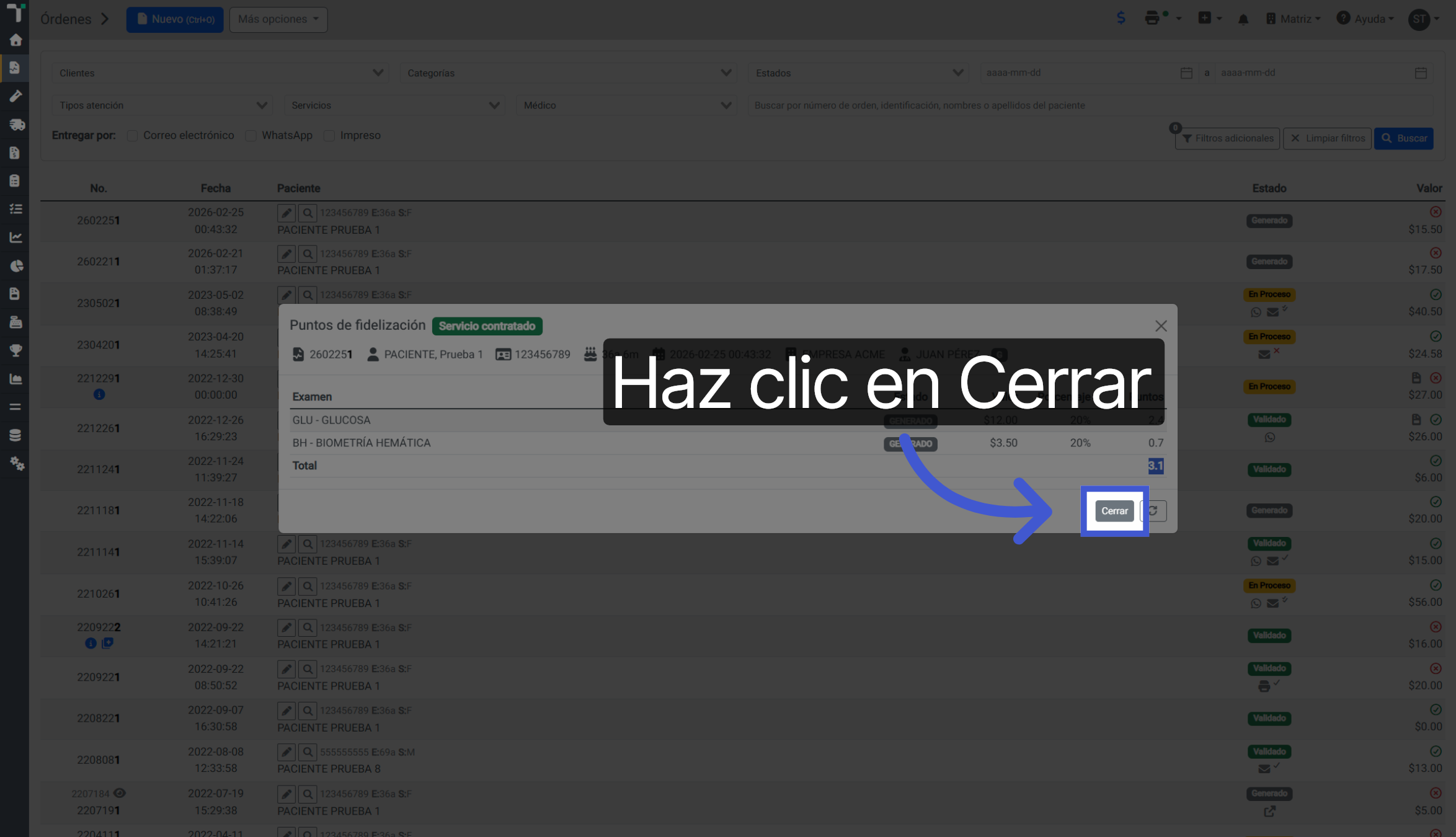 Cerrar Ventana