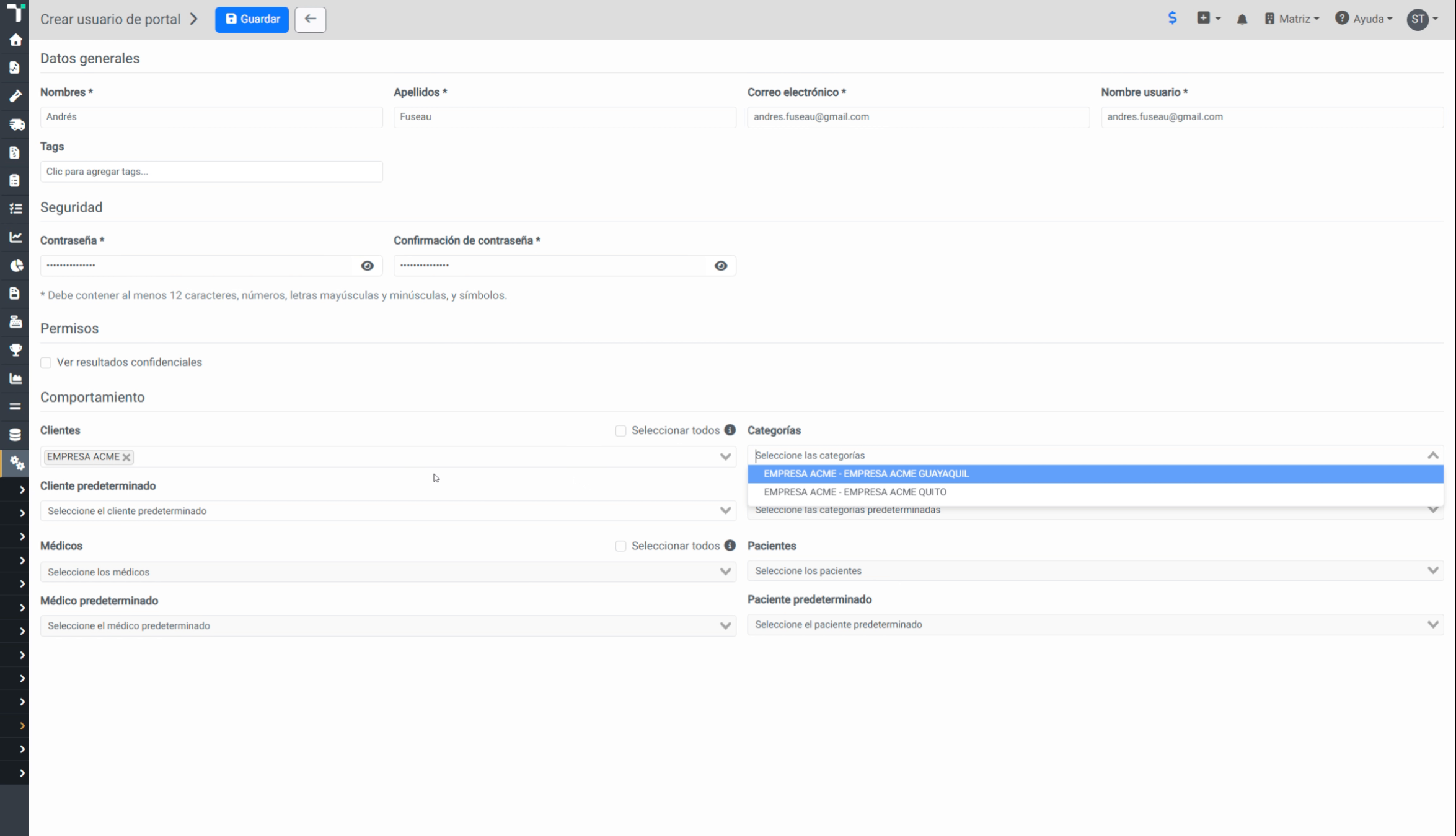 Configurar Portales para Varios Clientes