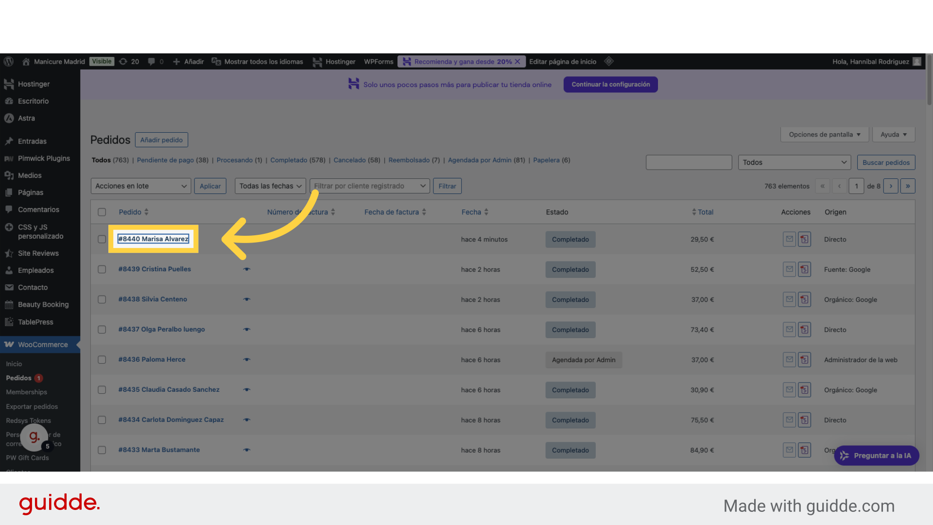 Clic '#8440 Marisa Alvarez'
