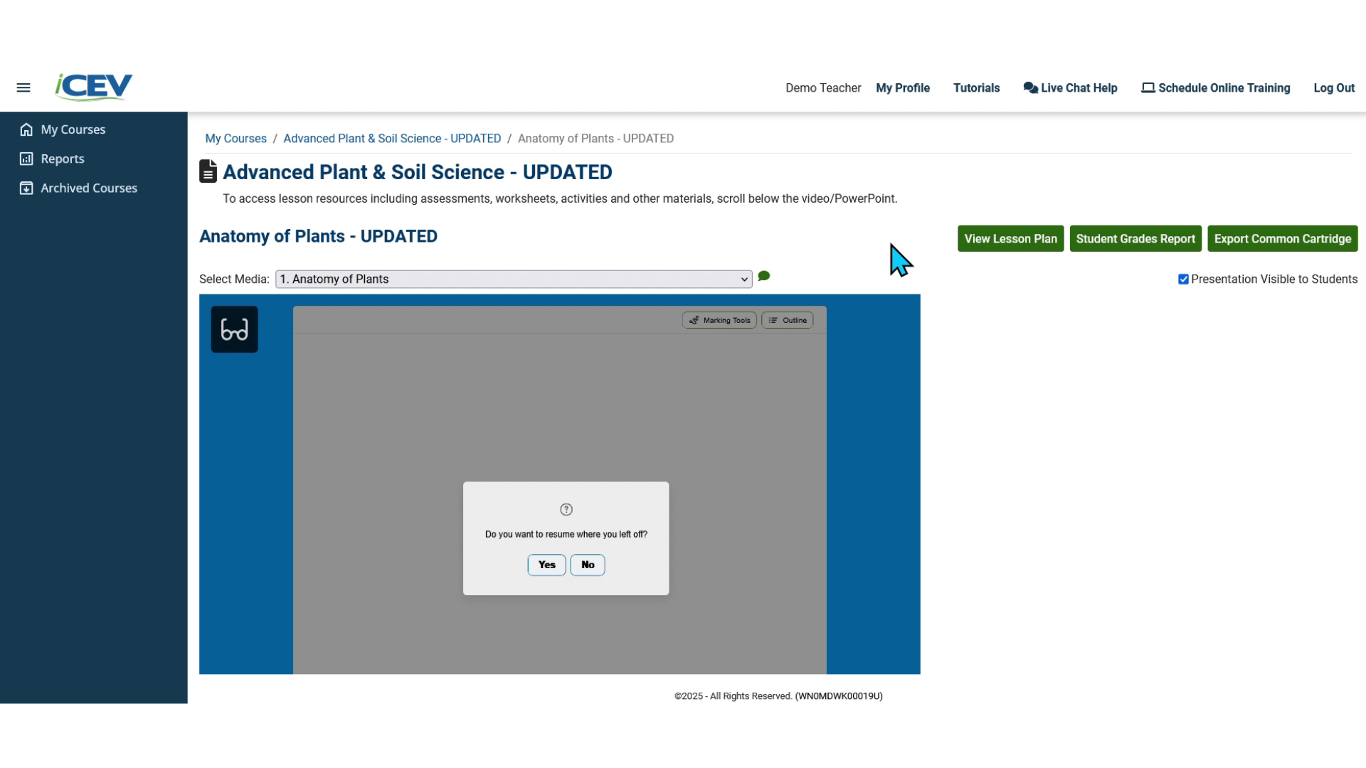 Review Lesson Materials