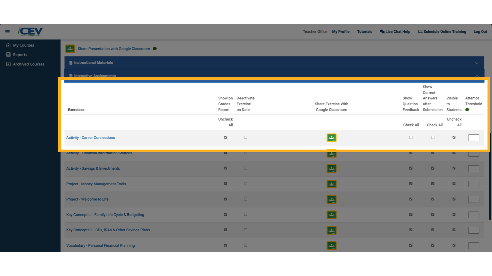Option 1 – Show Only the Score