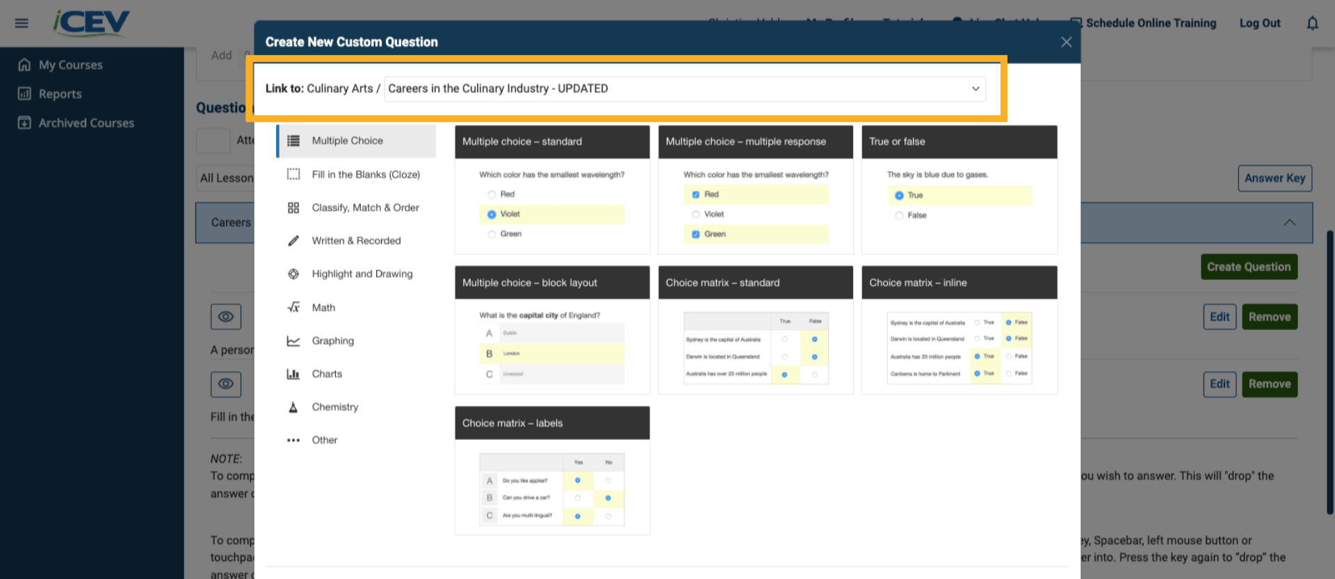 Create a New Question