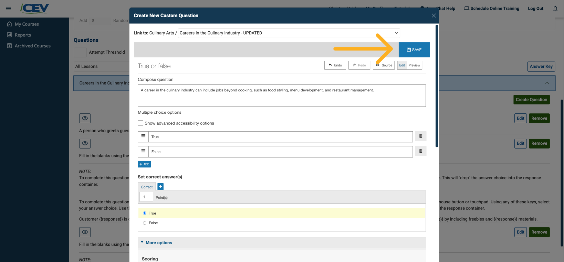 Enter Question Details