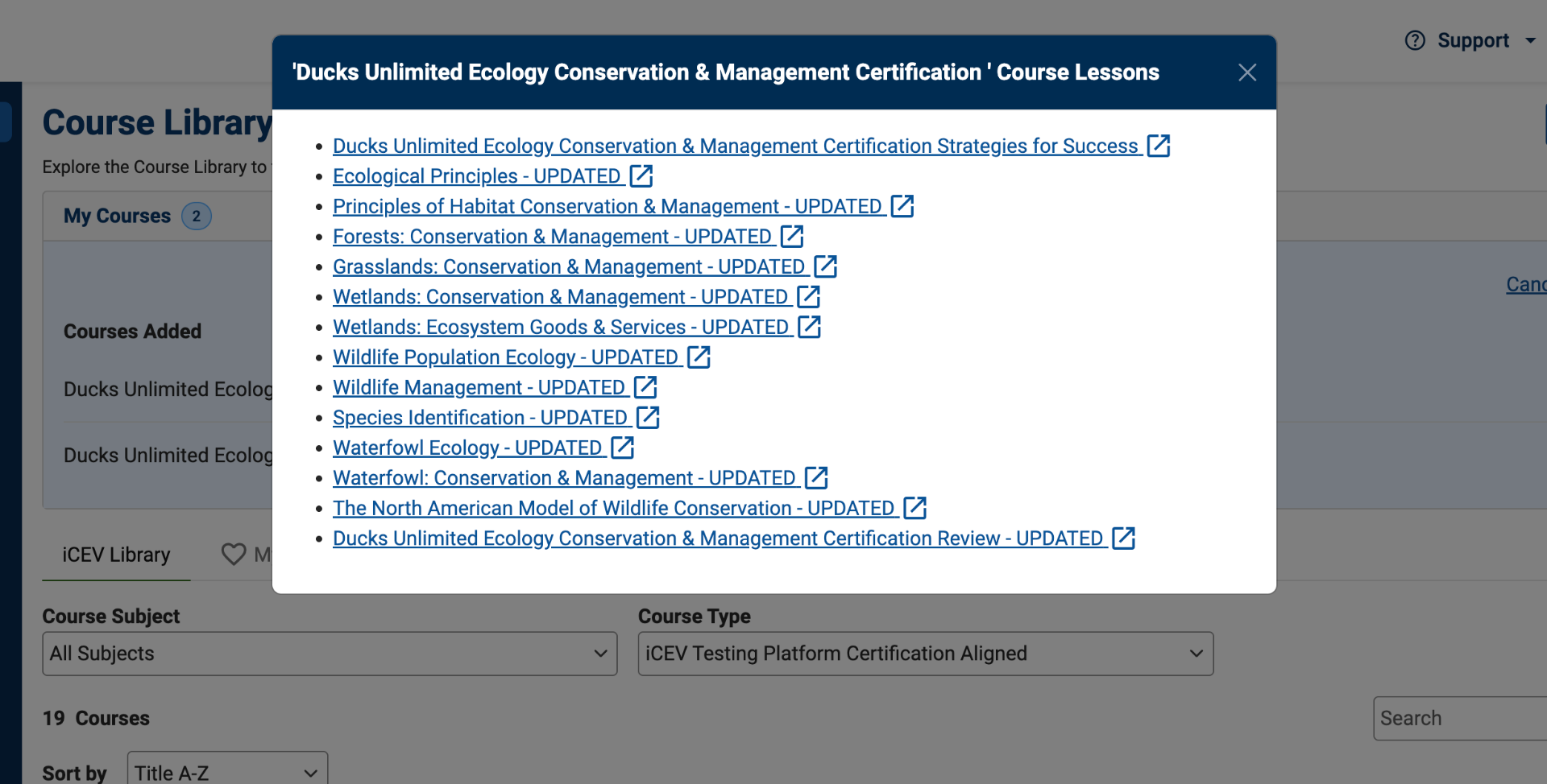Review Course Content