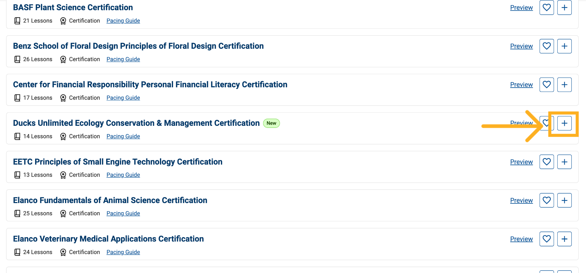 Select a Course