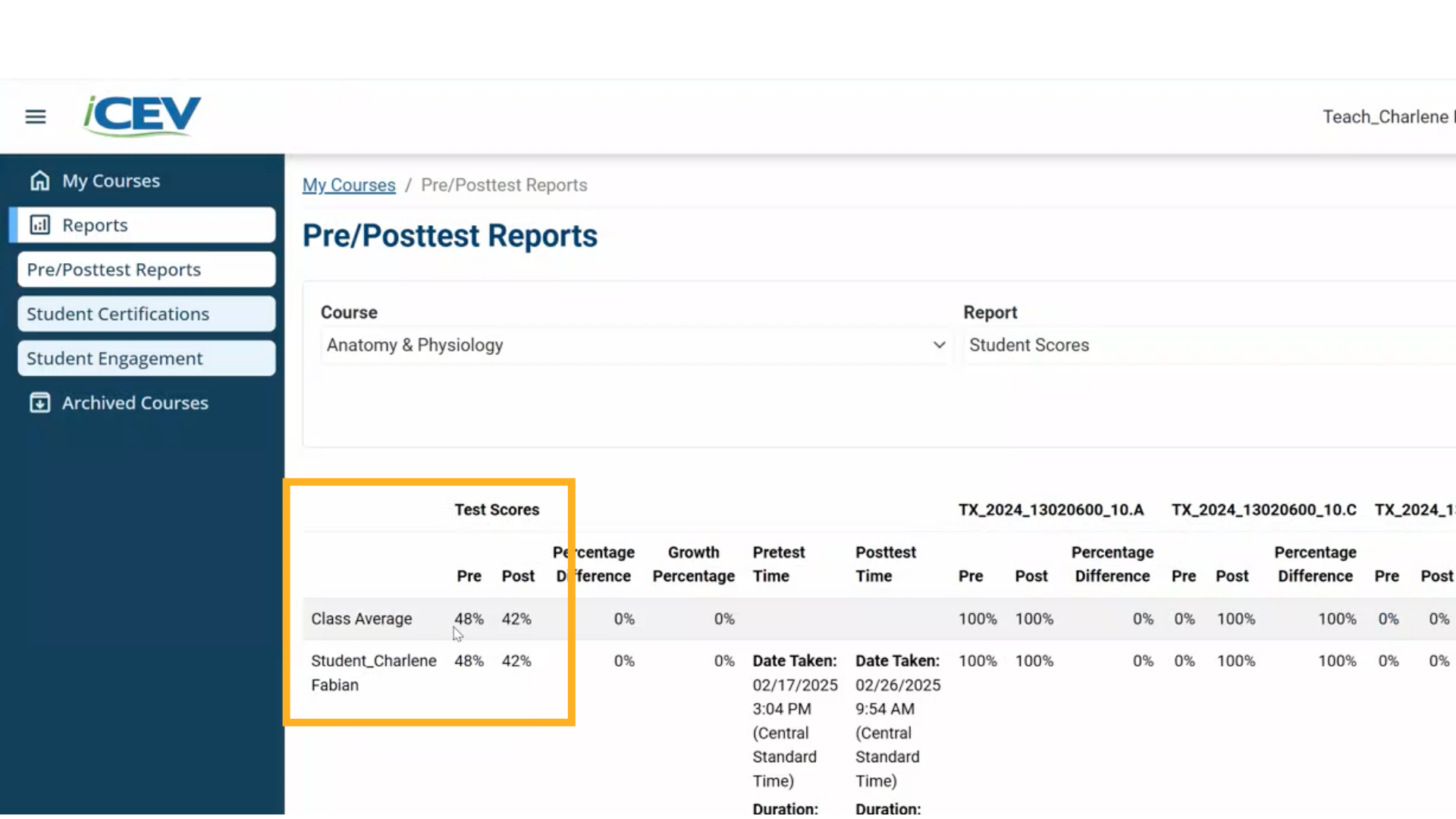 Review the Student’s Current Grade