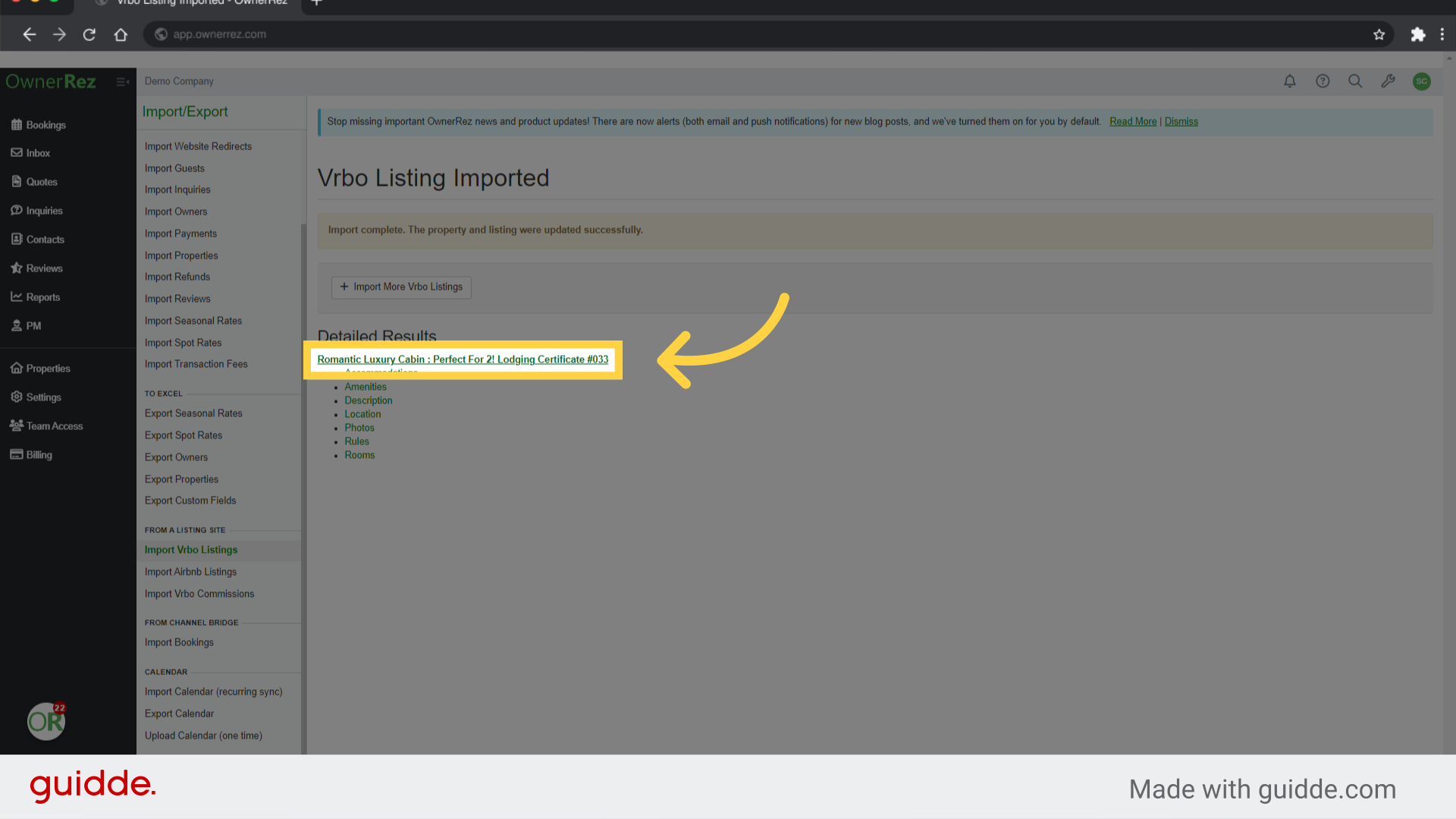 Click 'Romantic Luxury Cabin : Perfect For 2! 
Lodging Certificate #033'