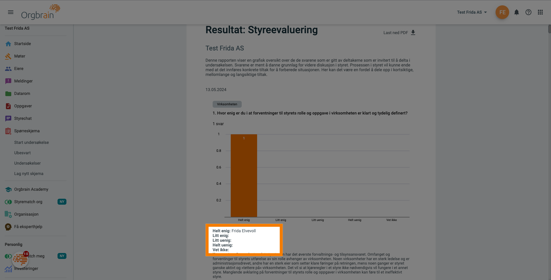 Resultat