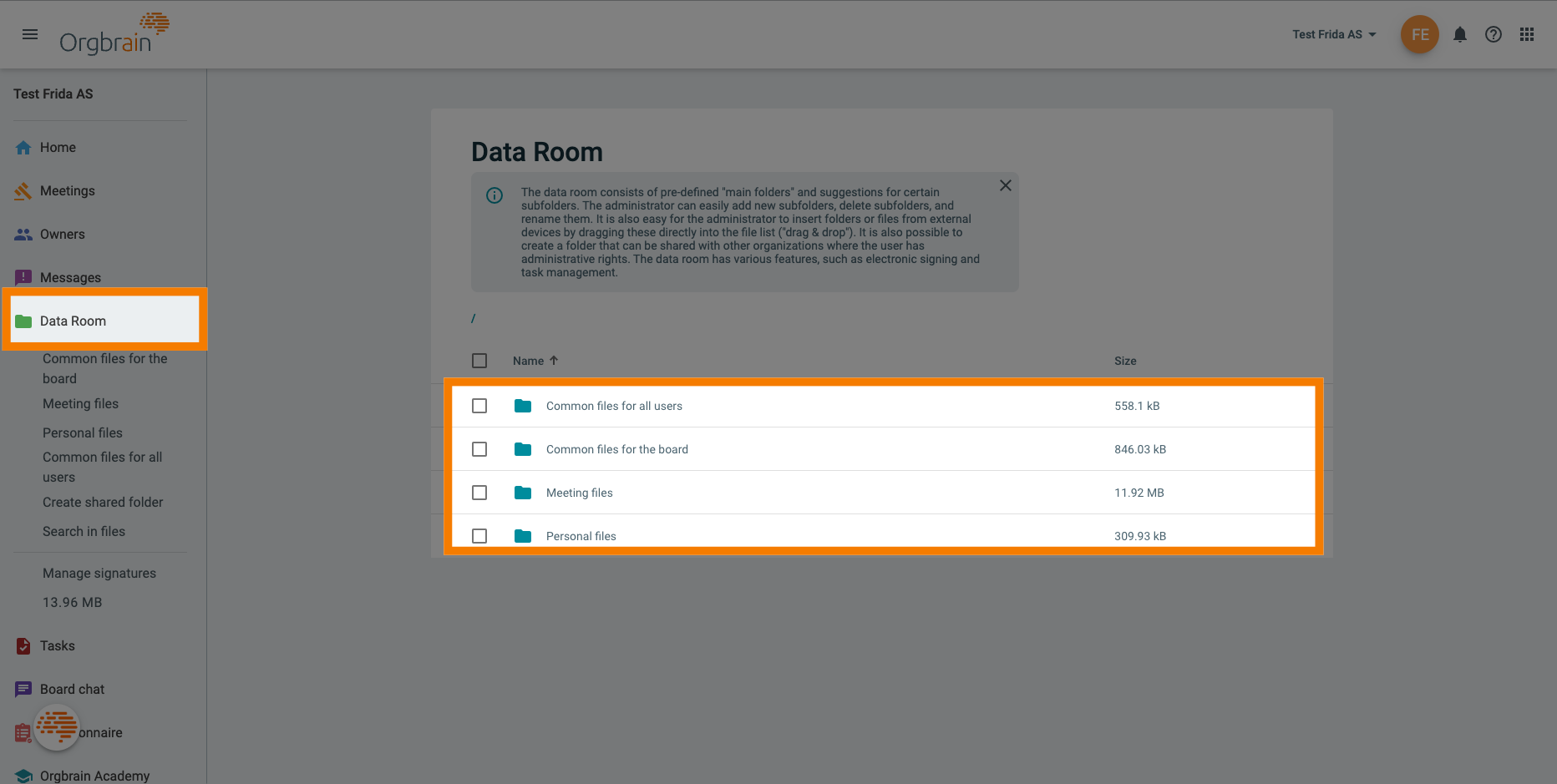 Data Room 