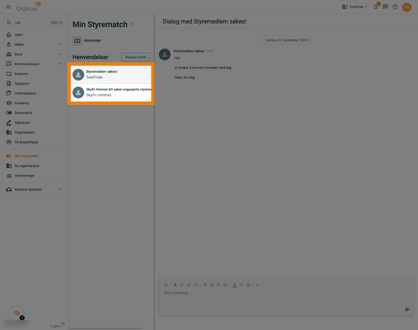 Henvendelser