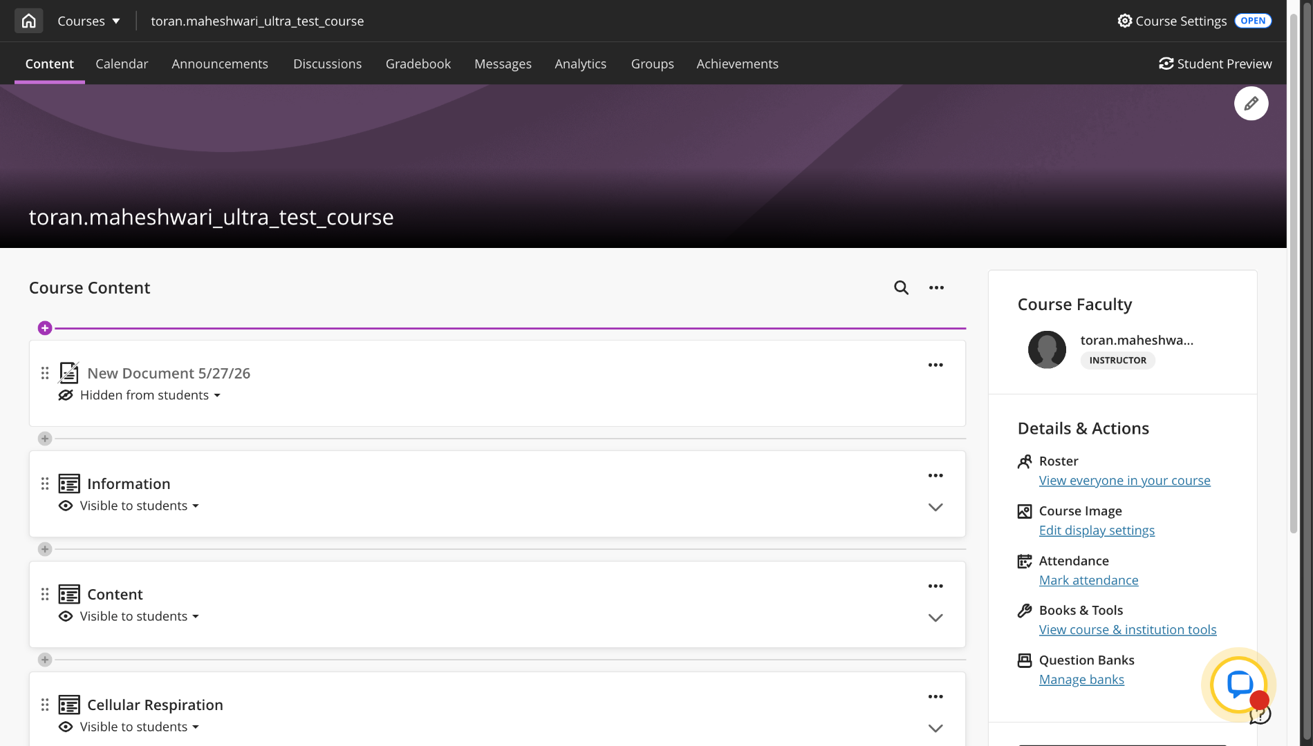 Switch to Blackboard