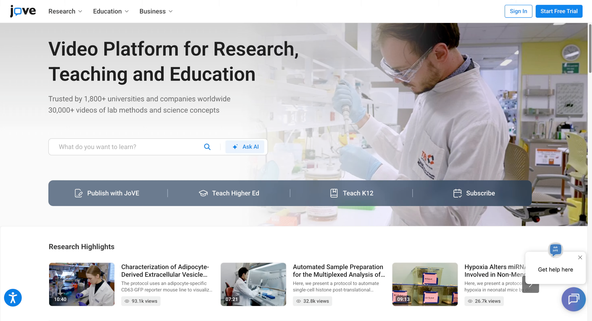 Understand Jove AI Search Feature