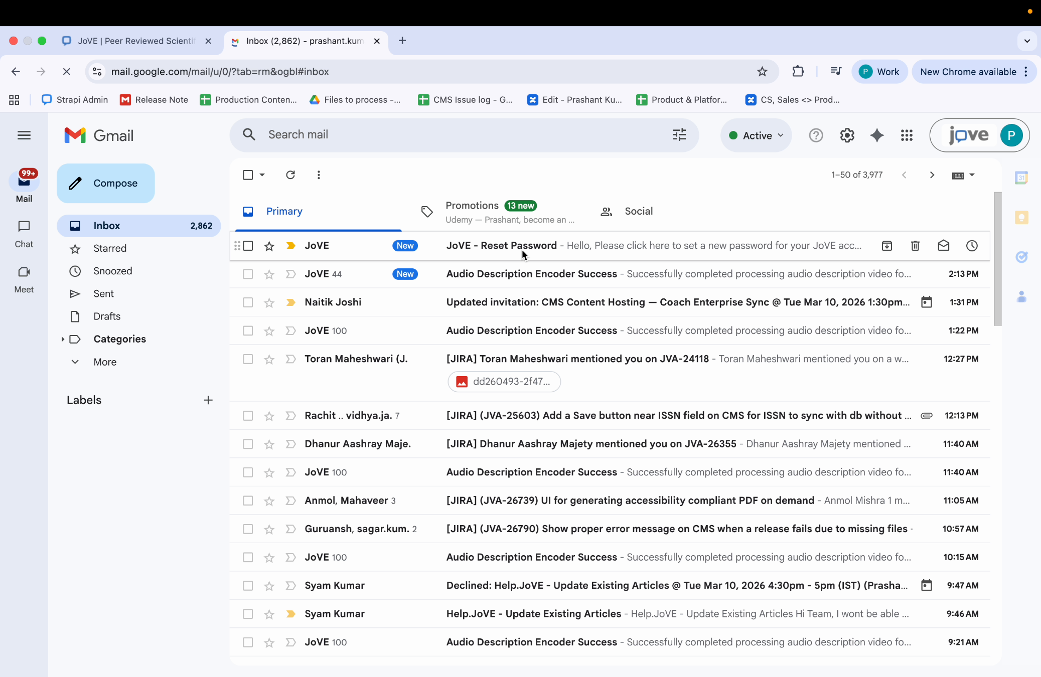 Reset Email Link Instructions
