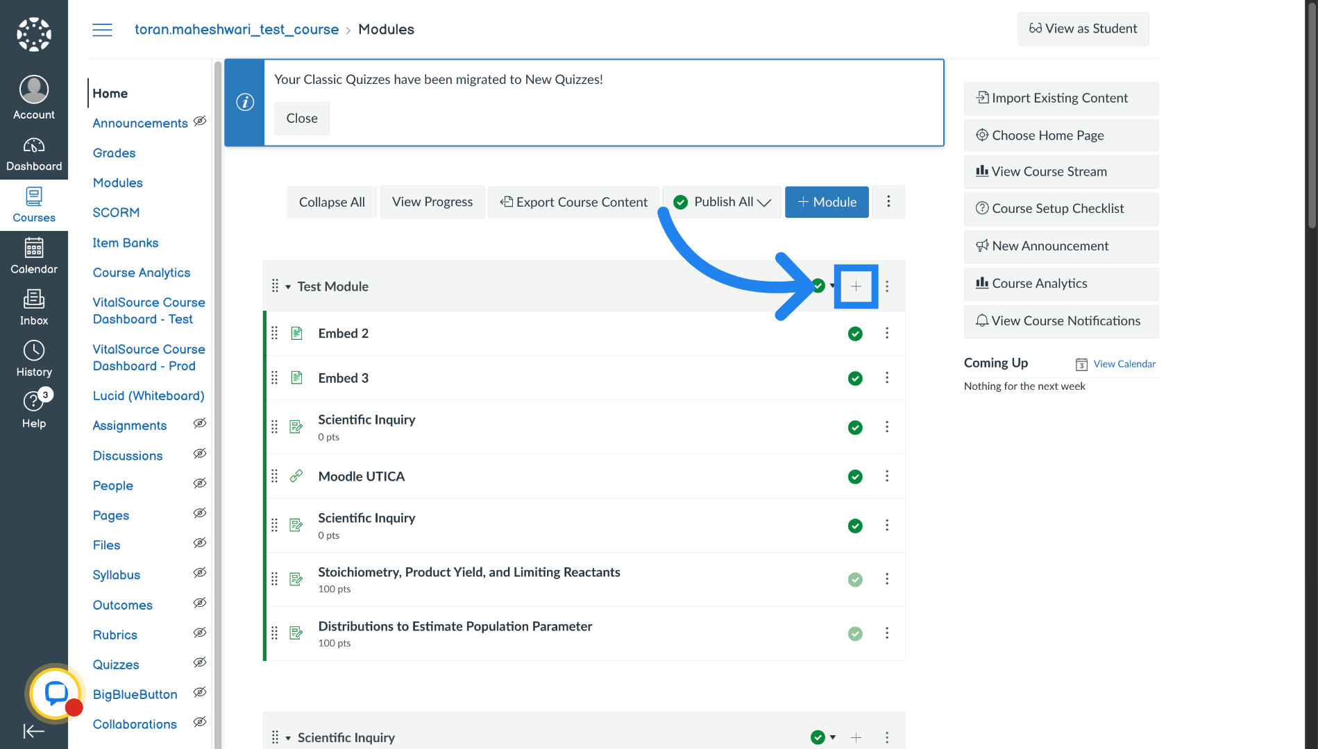 Embedding a video in Canvas