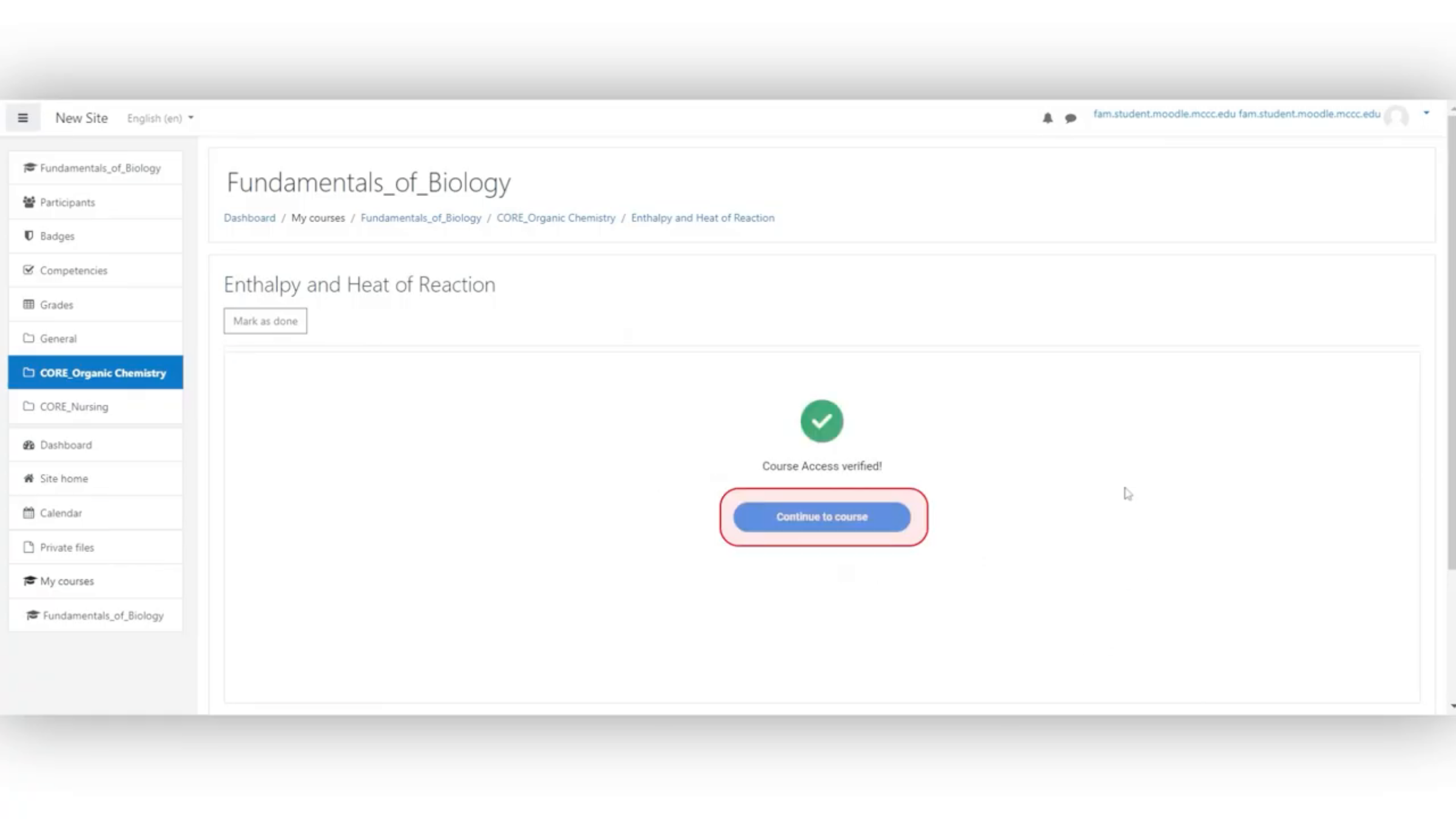 Access Confirmation And Support