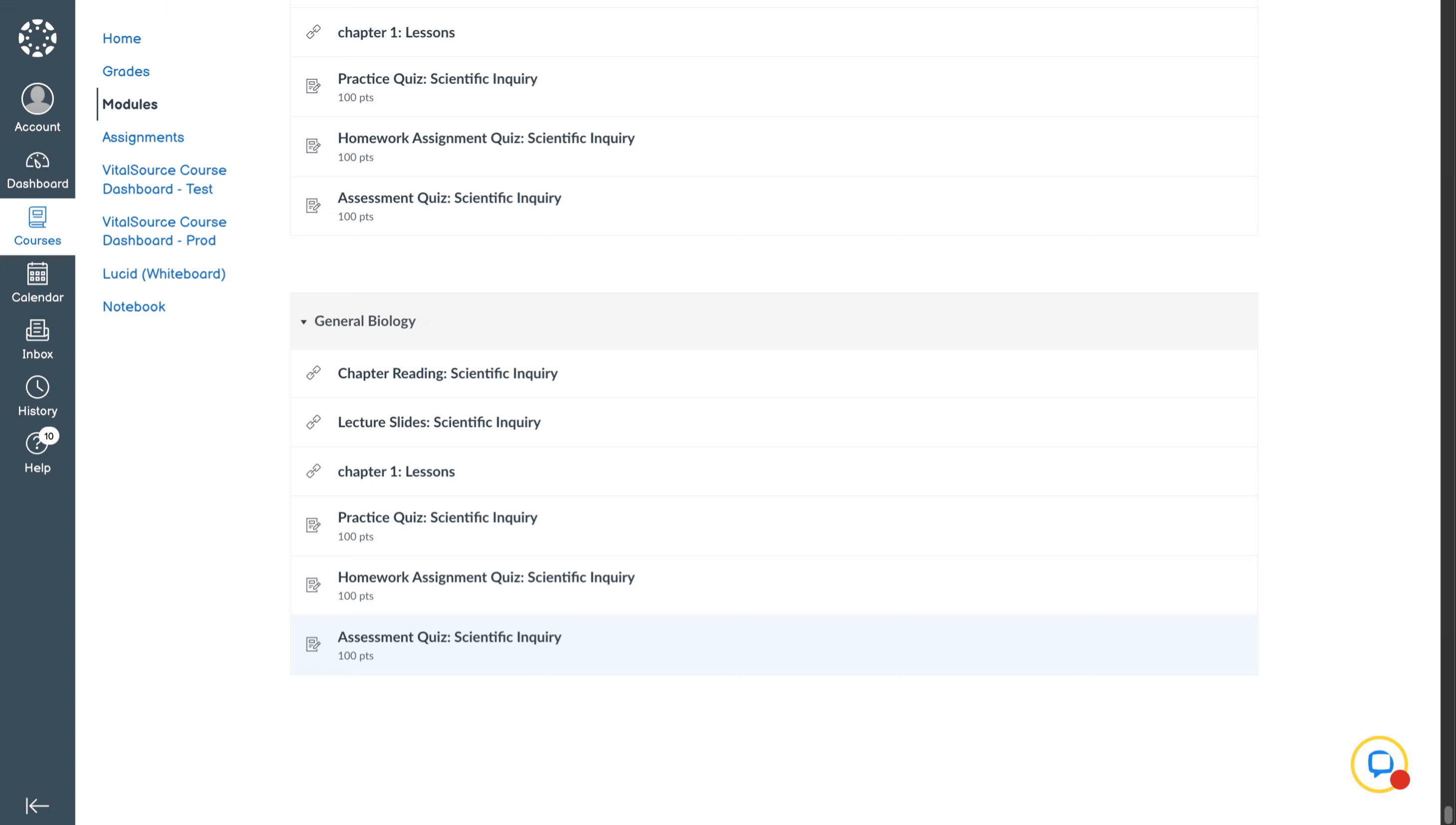 Accessing Published Course Material