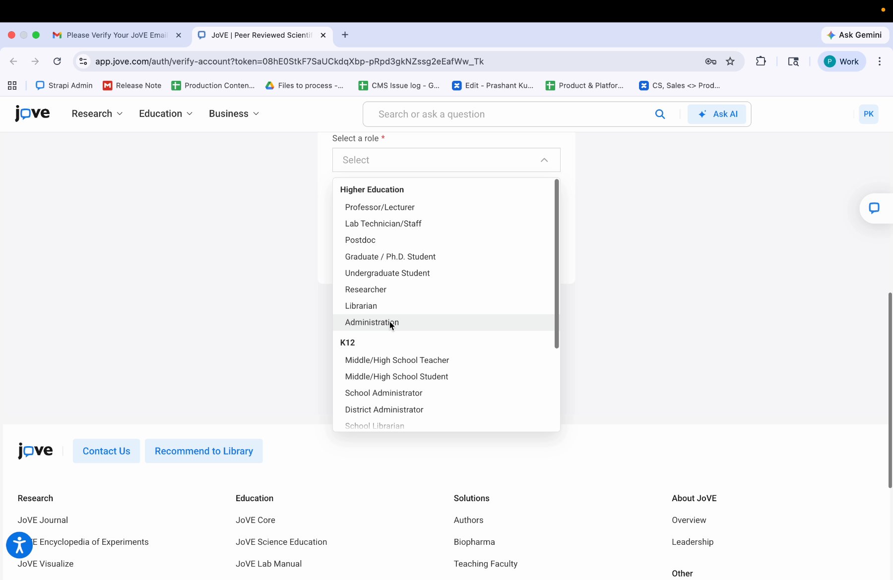 Role Selection Guidance