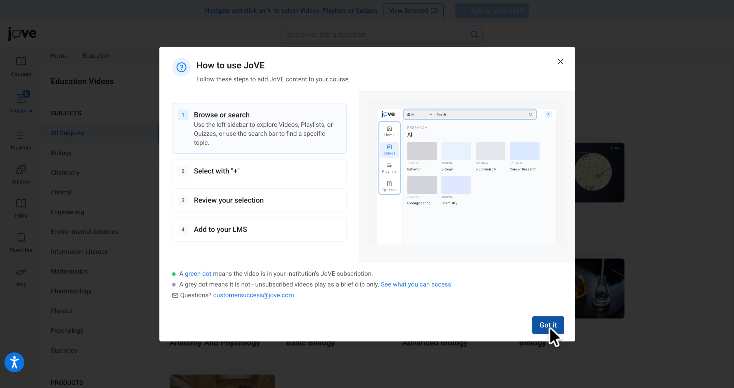 Acknowledge Information Prompt