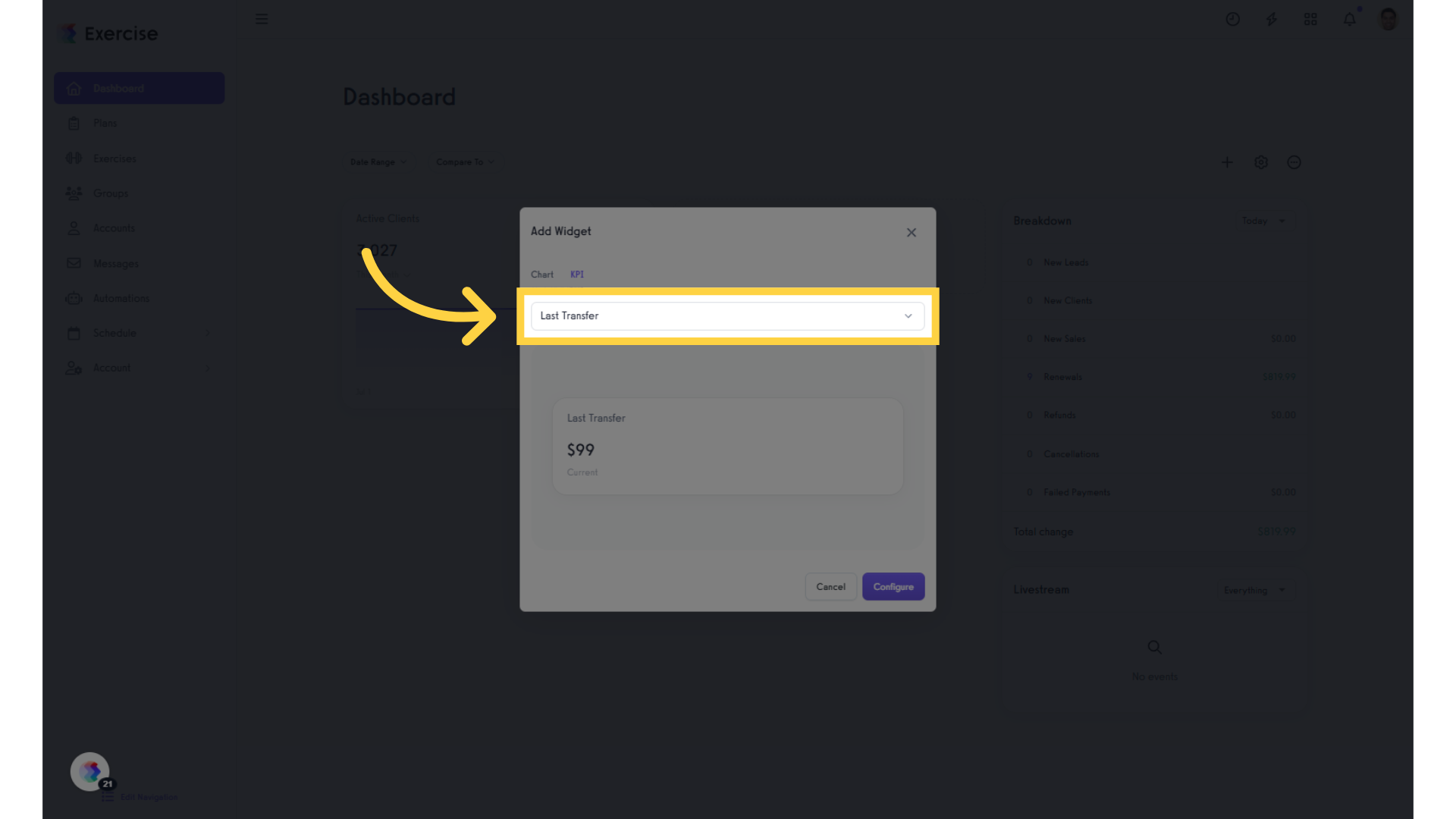 Click the collapsible section to expand it.
