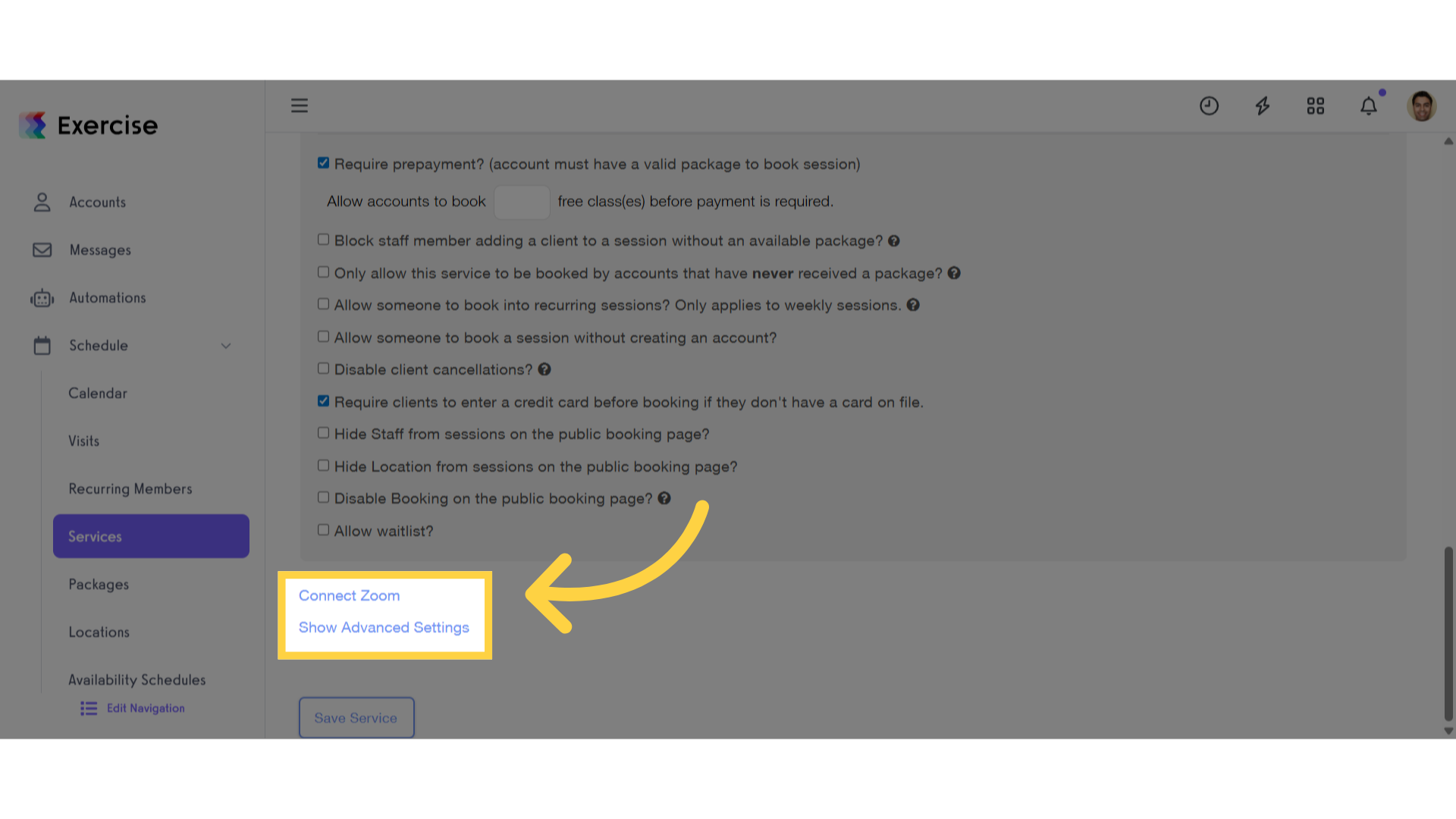Additional Settings