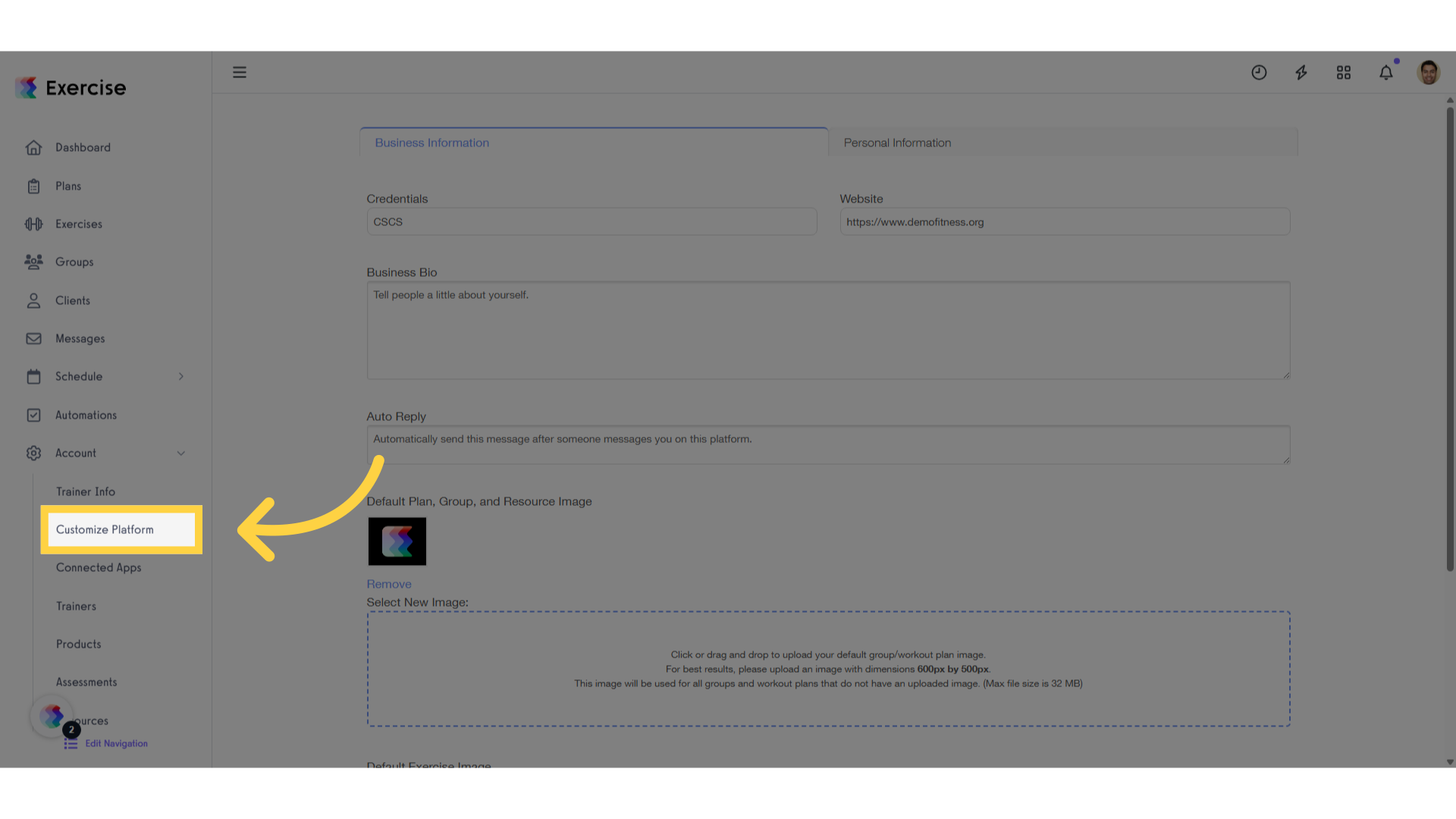 Customize Platform