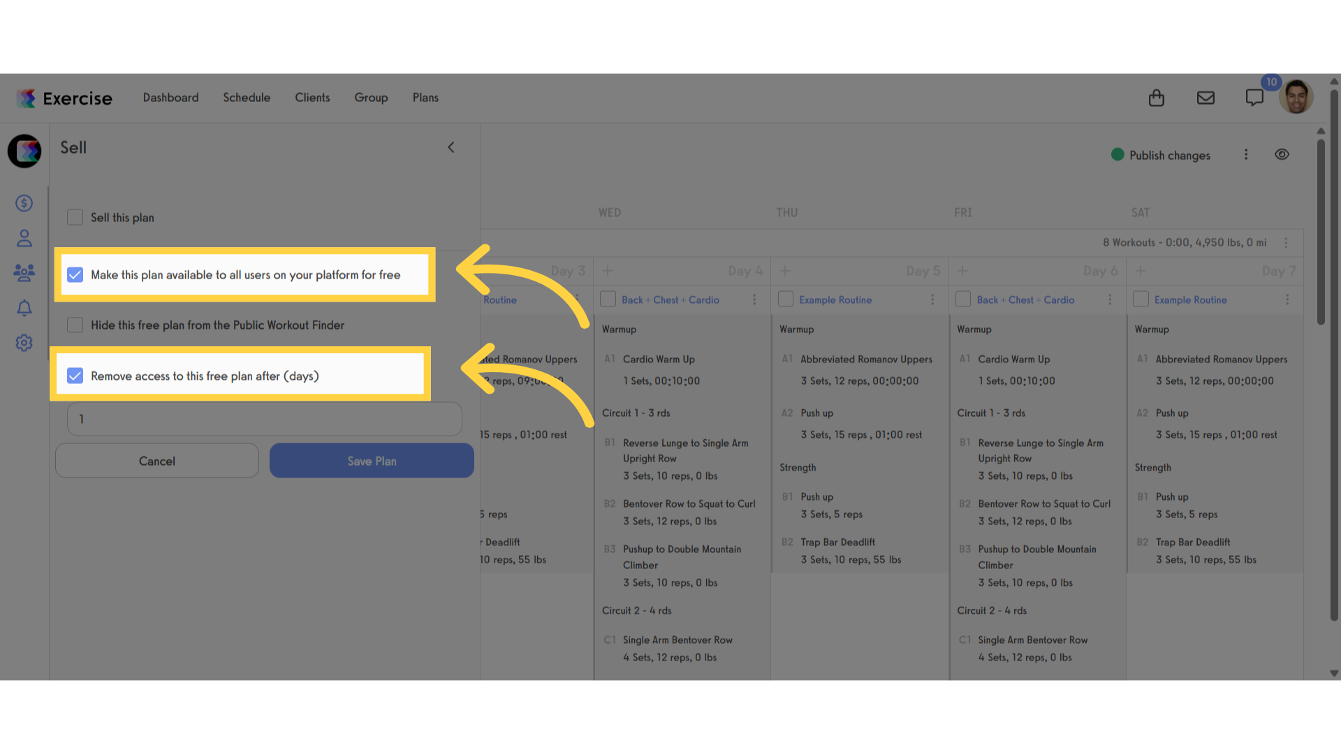 Enable Options