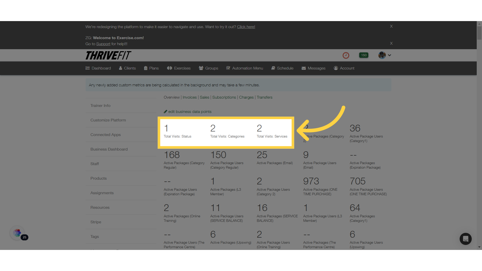 View Added Data Point