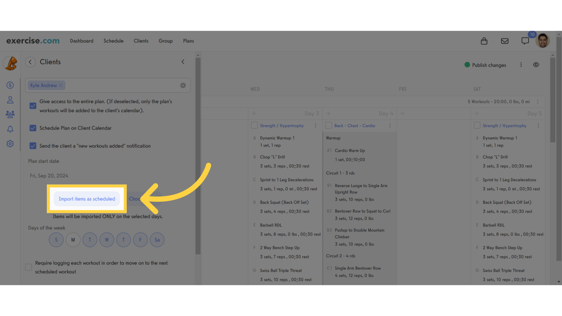 Import Items as Scheduled