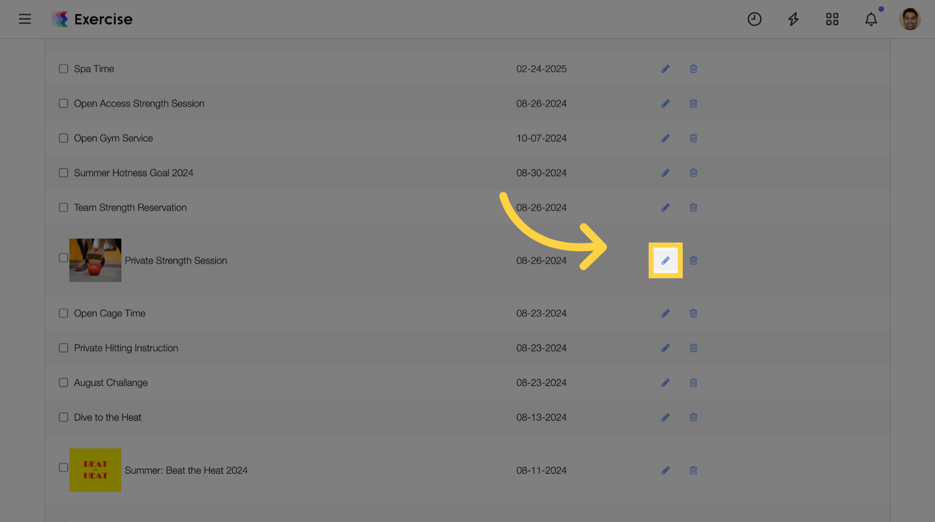 Create or edit a service
