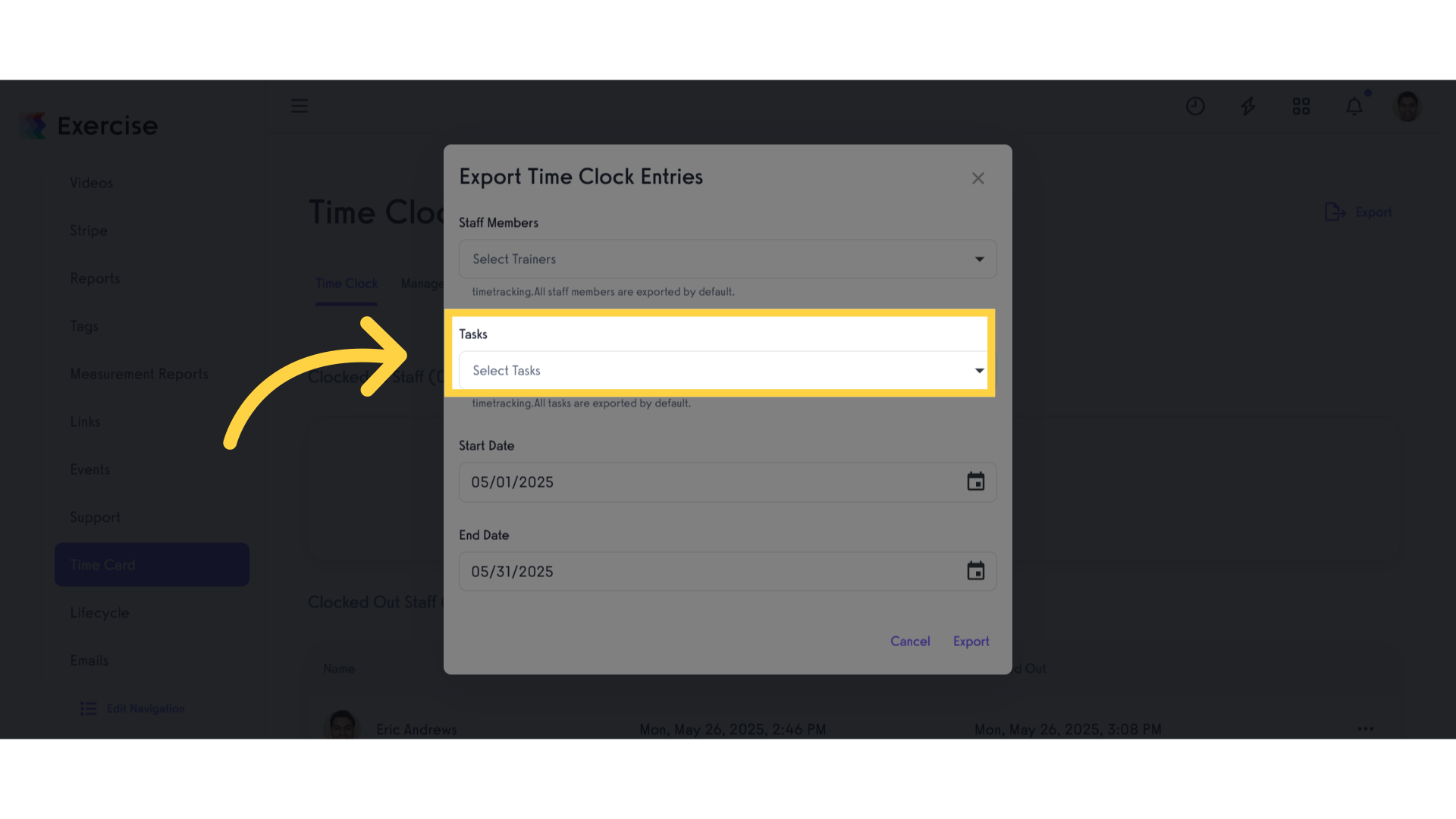 Select Tasks