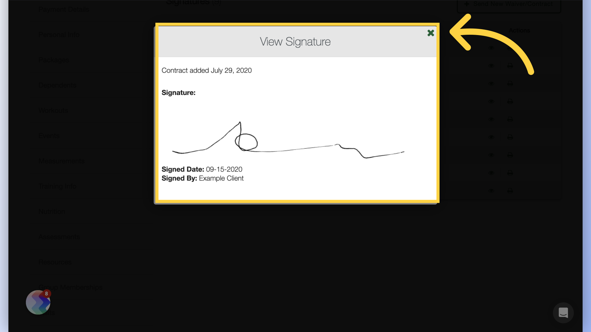 Signature 