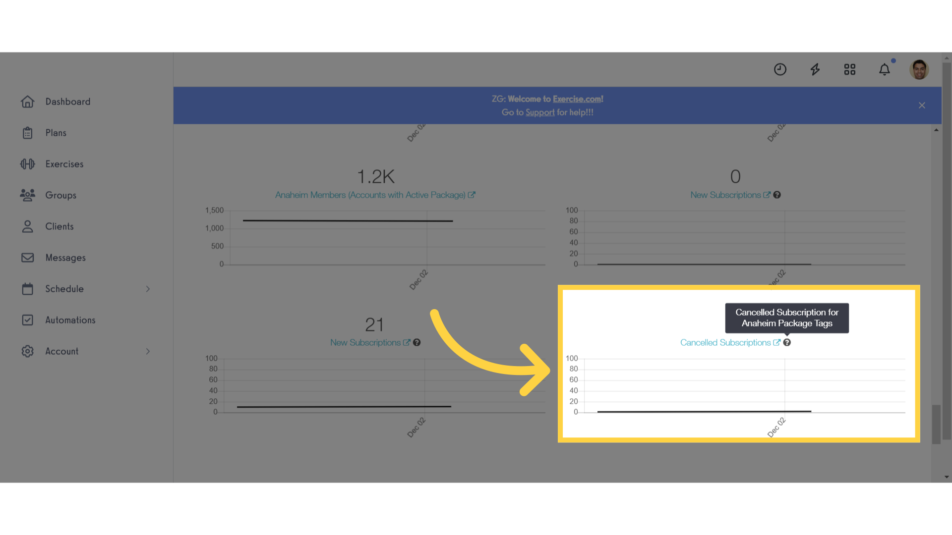 View Business Dashboard