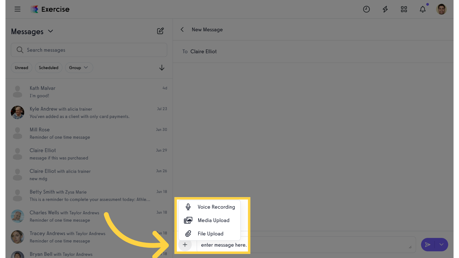Upload Options