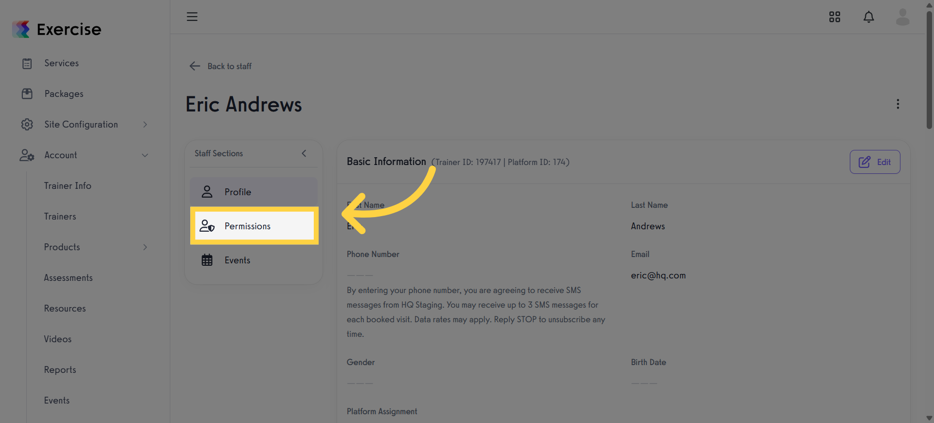 Click 'Permissions'.