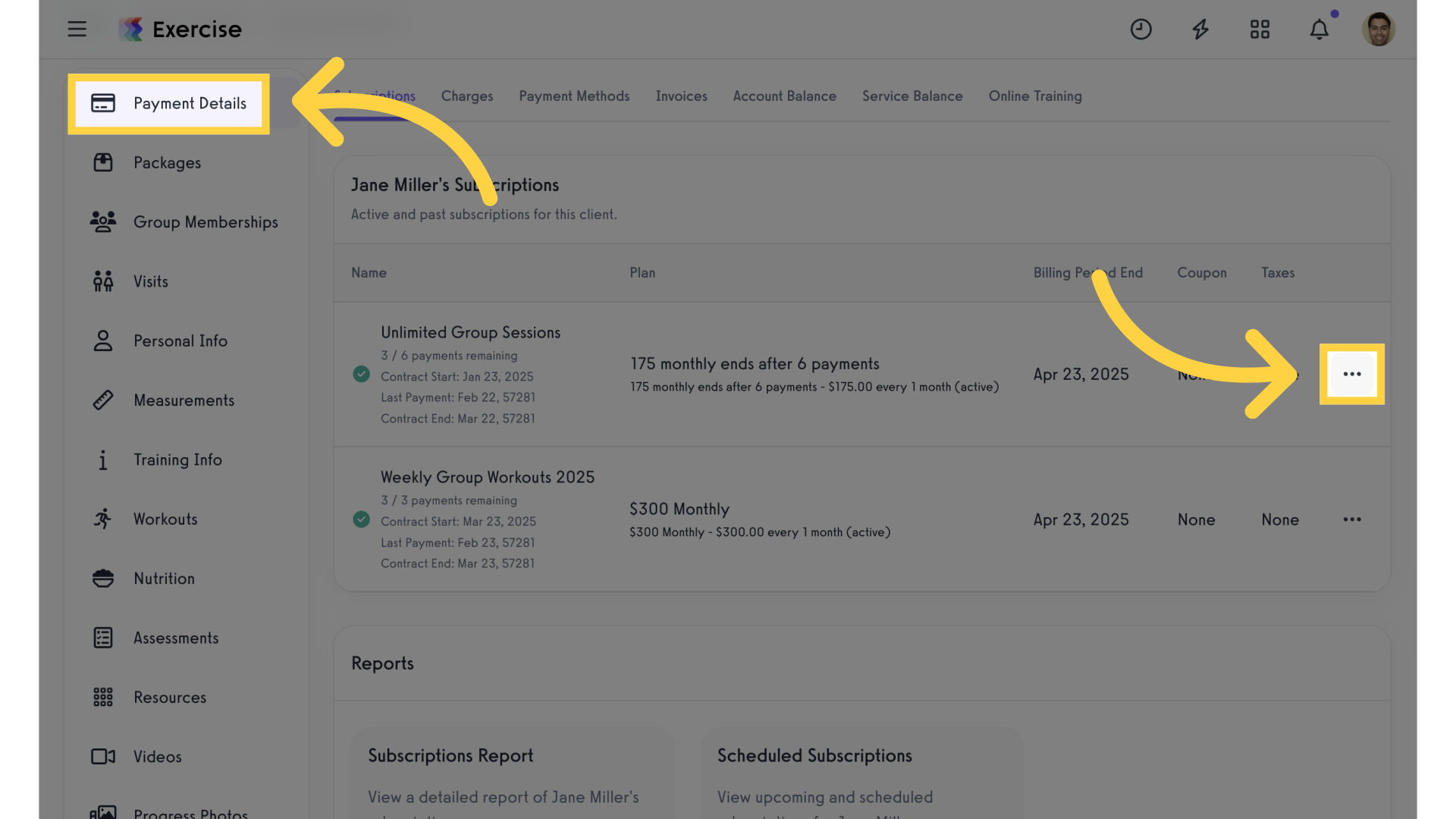 Payment Details